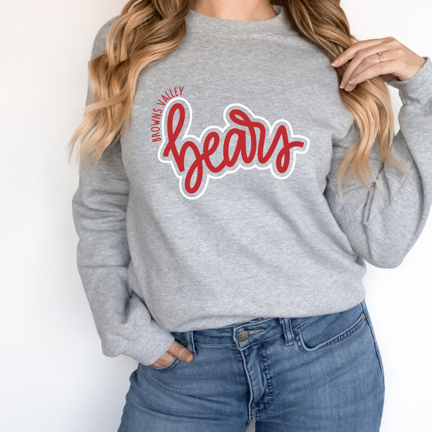 Adult BV Bears Crewneck Pullover