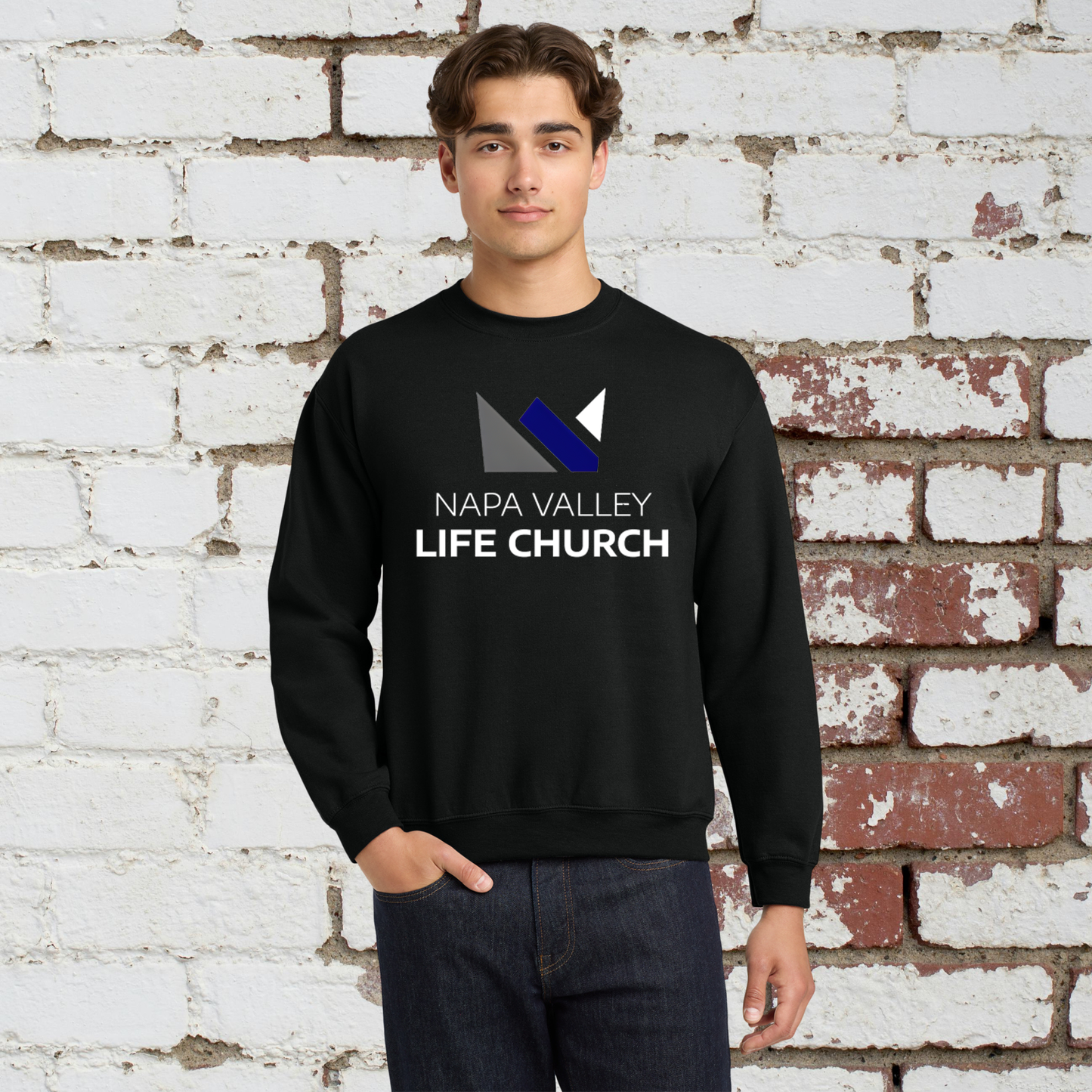 Napa Valley Life Church Crewneck Unisex Pullover