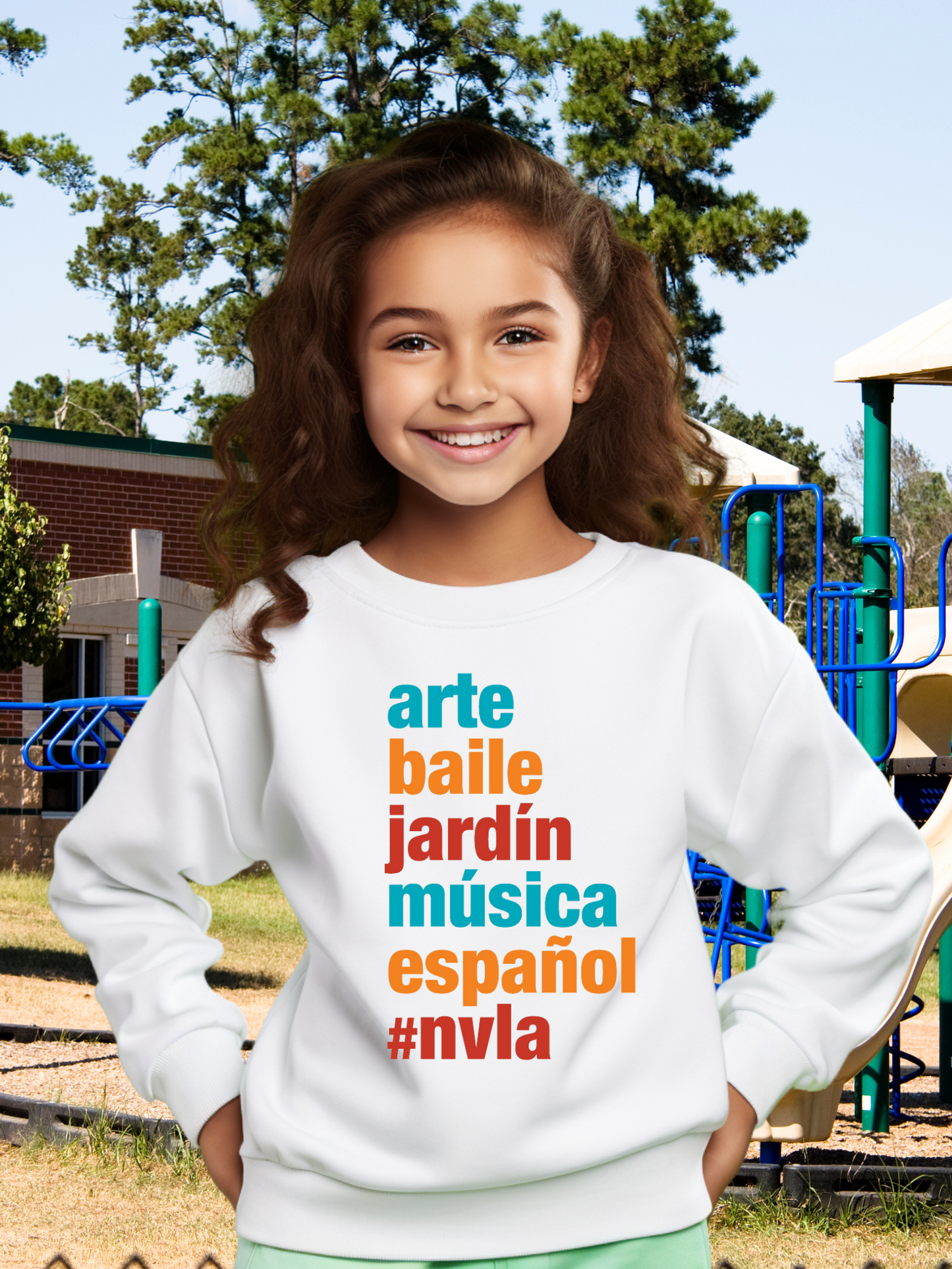 Arte, Baile! Youth Crewneck Pullover