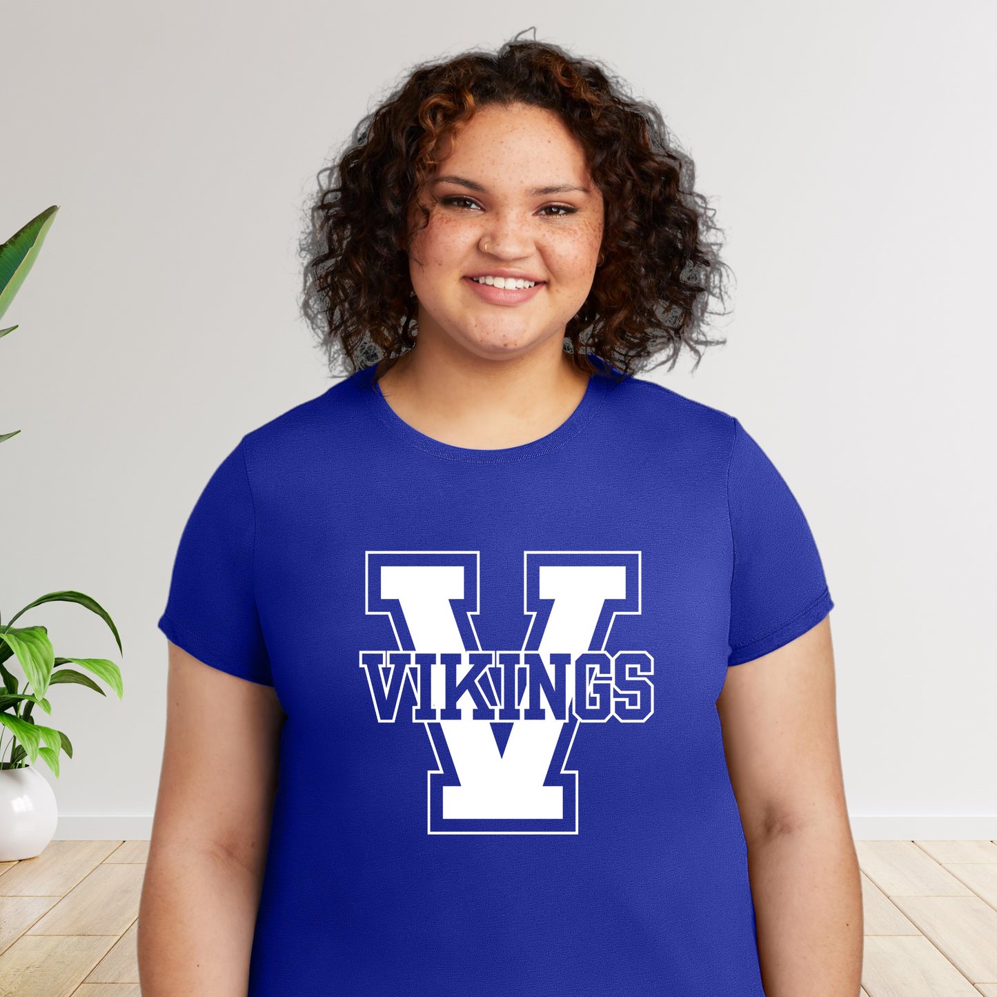 Ladies Vikings Cotton Tee