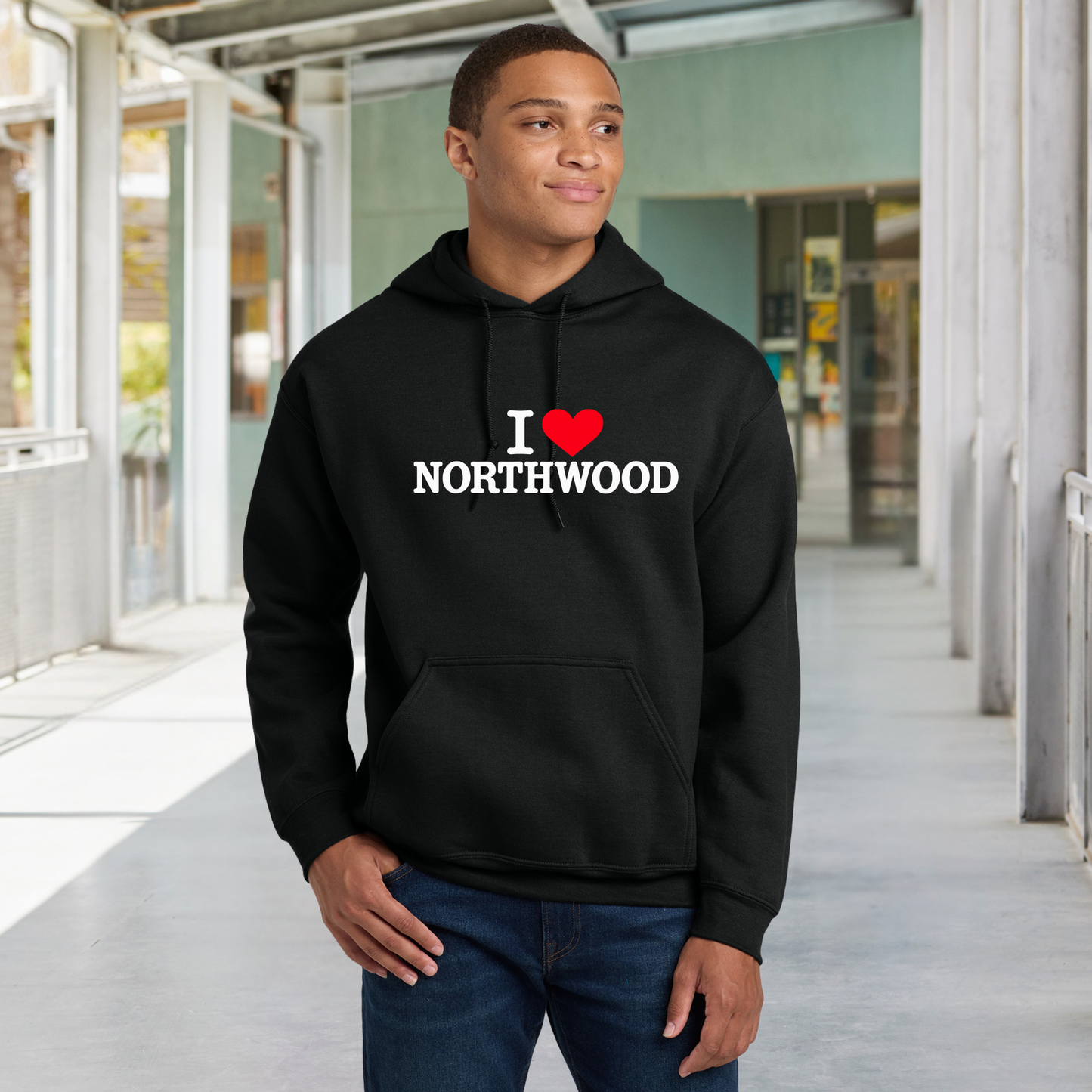 I <3 Northwood Adult Unisex Hoodie