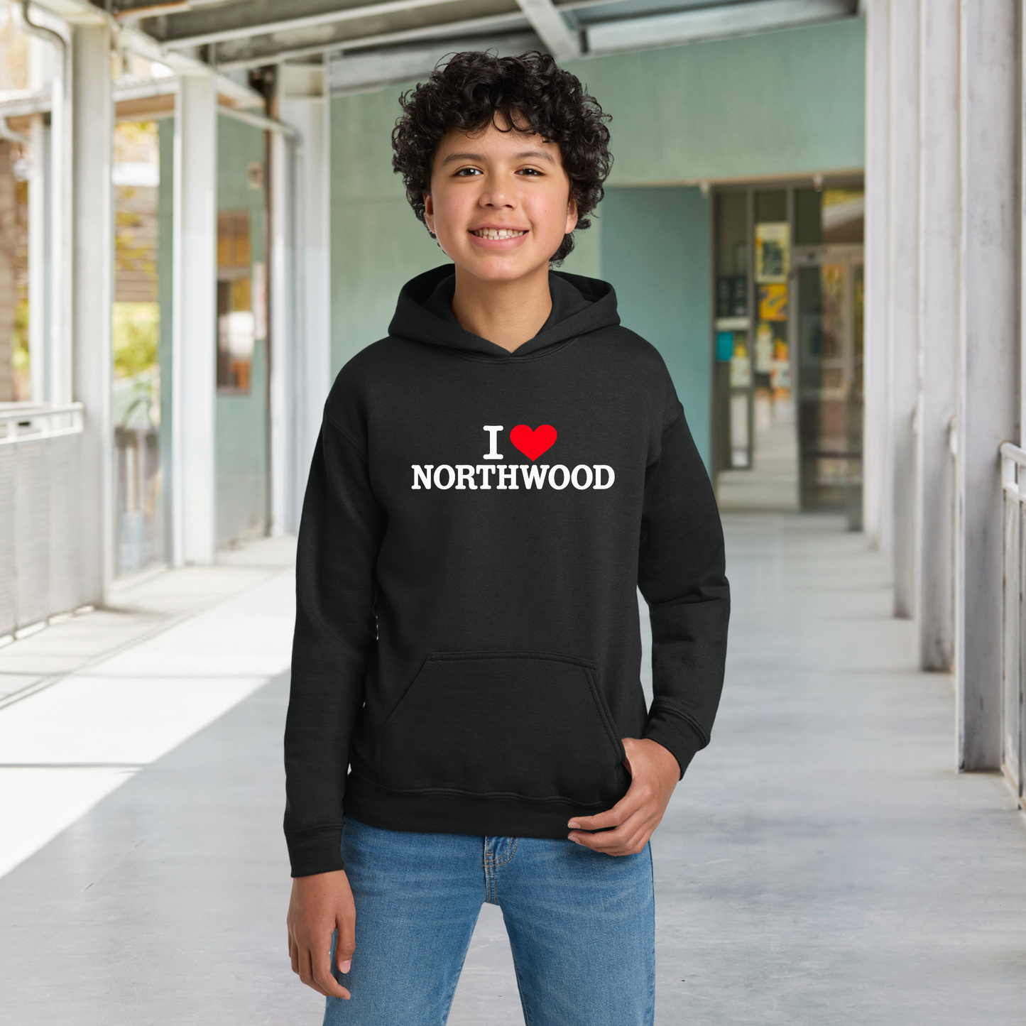 I <3 Northwood Youth Hoodie