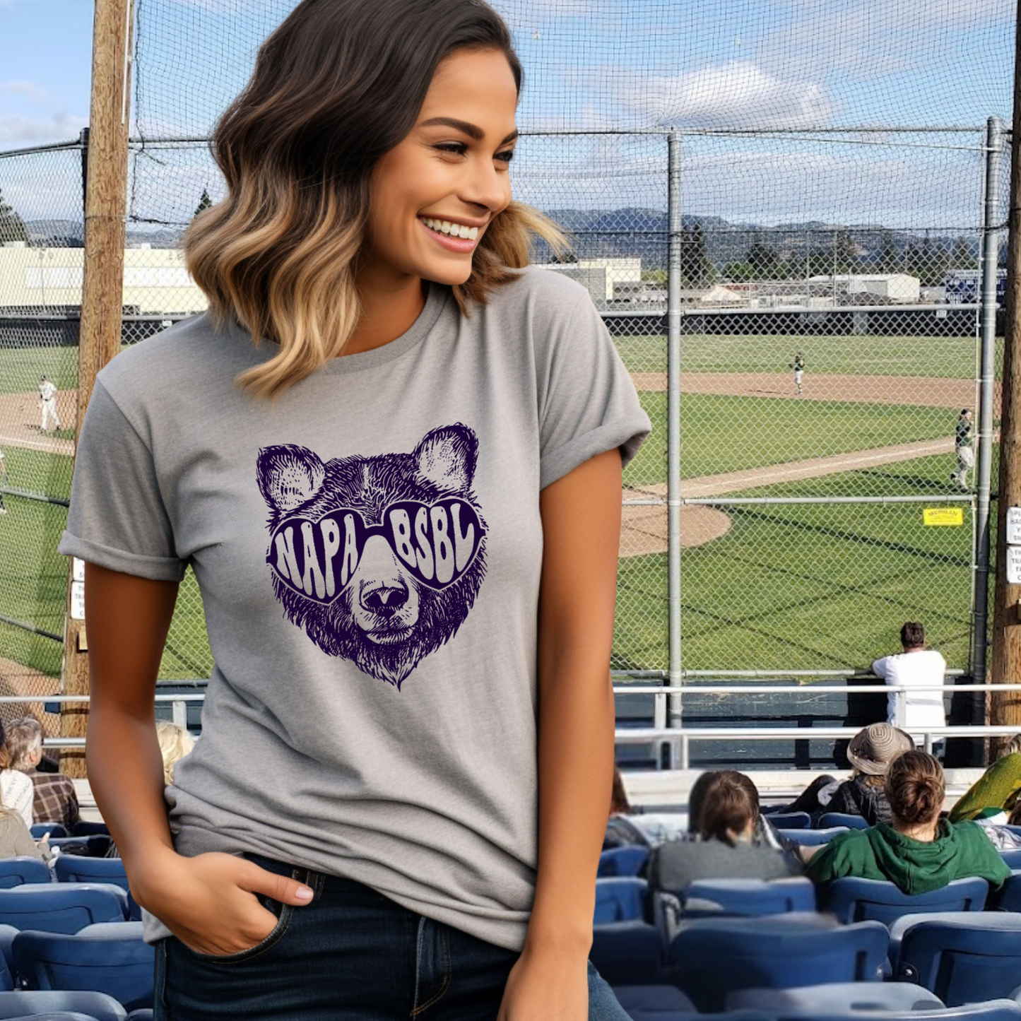 Napa Grizzlies Ladies Tee