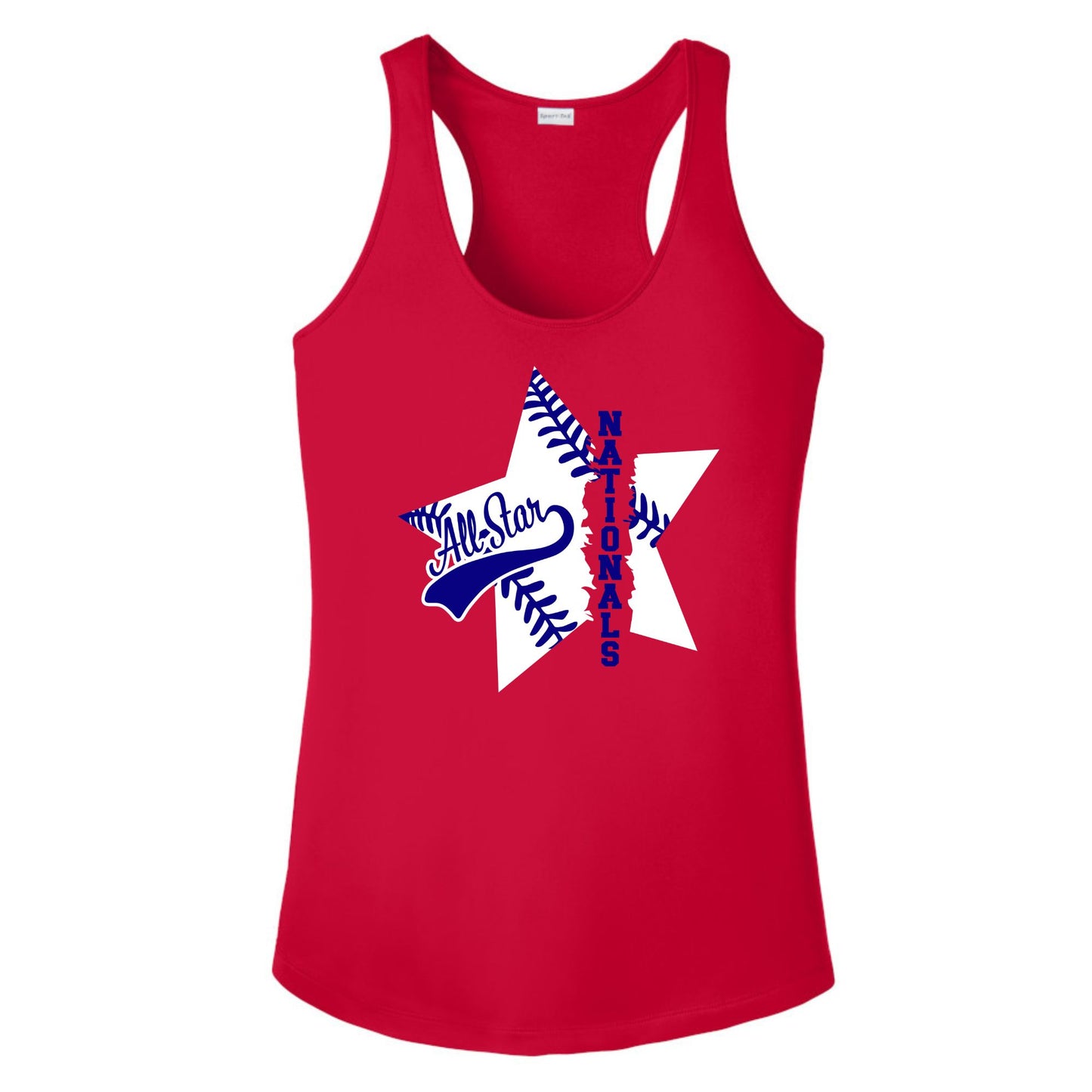 Nationals Athletic Style Racerback Tank