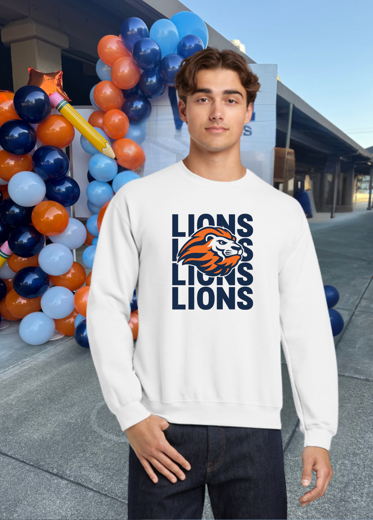 Unisex Lions Crewneck