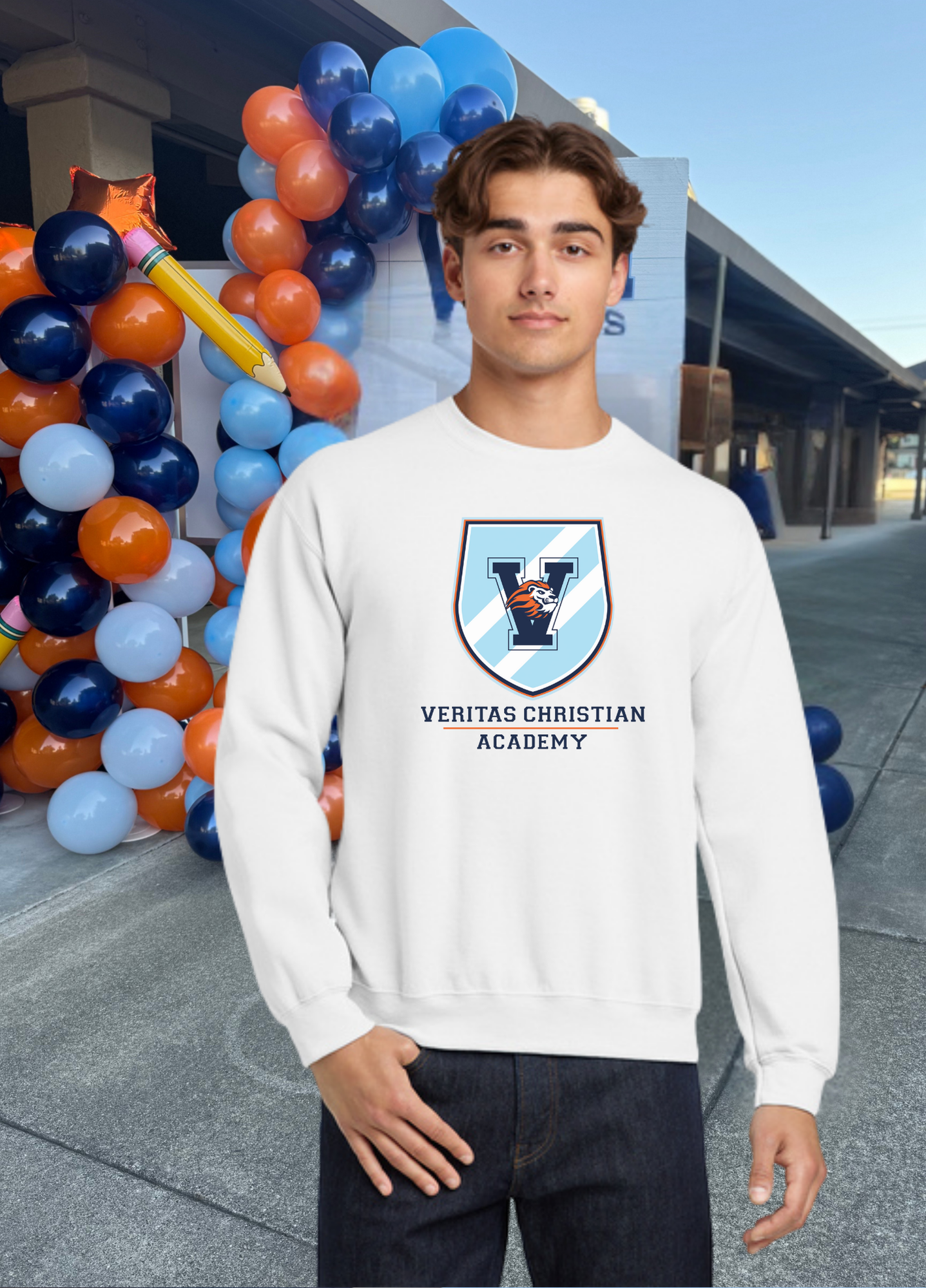 Unisex VCA Shield Crewneck