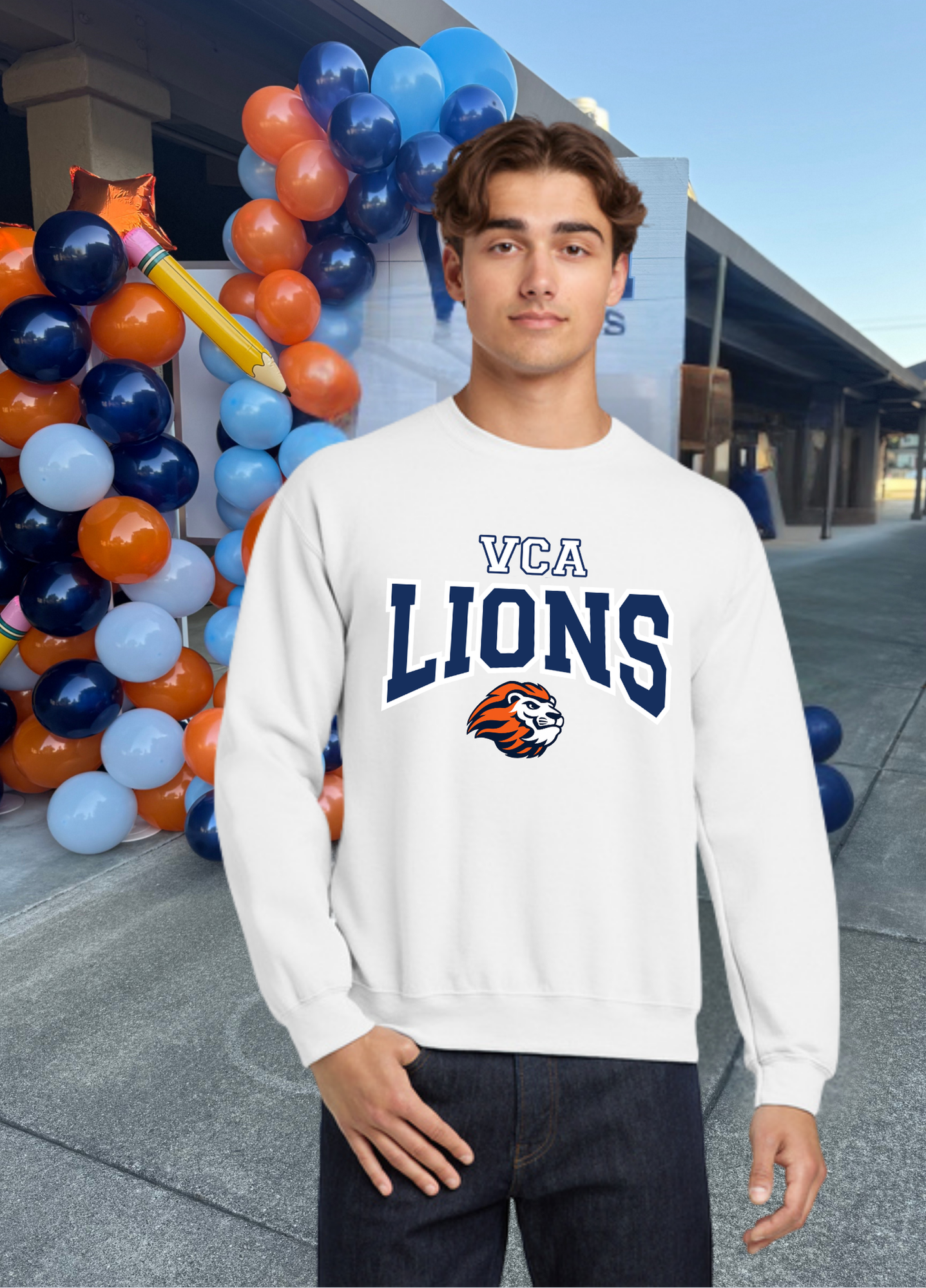Unisex VCA Lions Crewneck