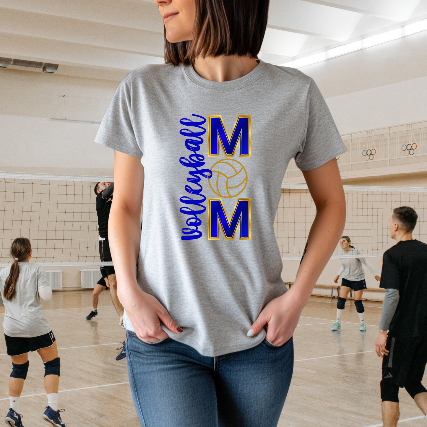 Volleyball Mom Unisex Tee