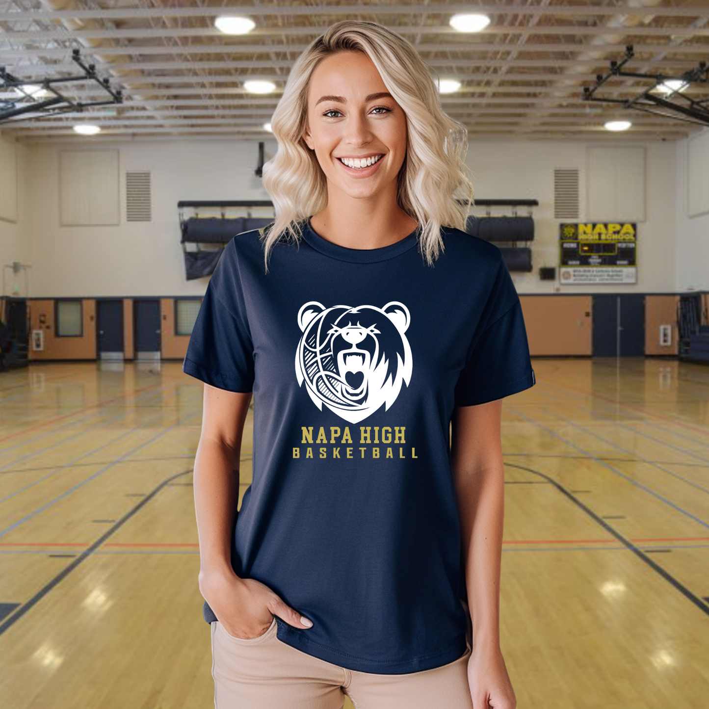 Unisex Napa High Basketball Tee