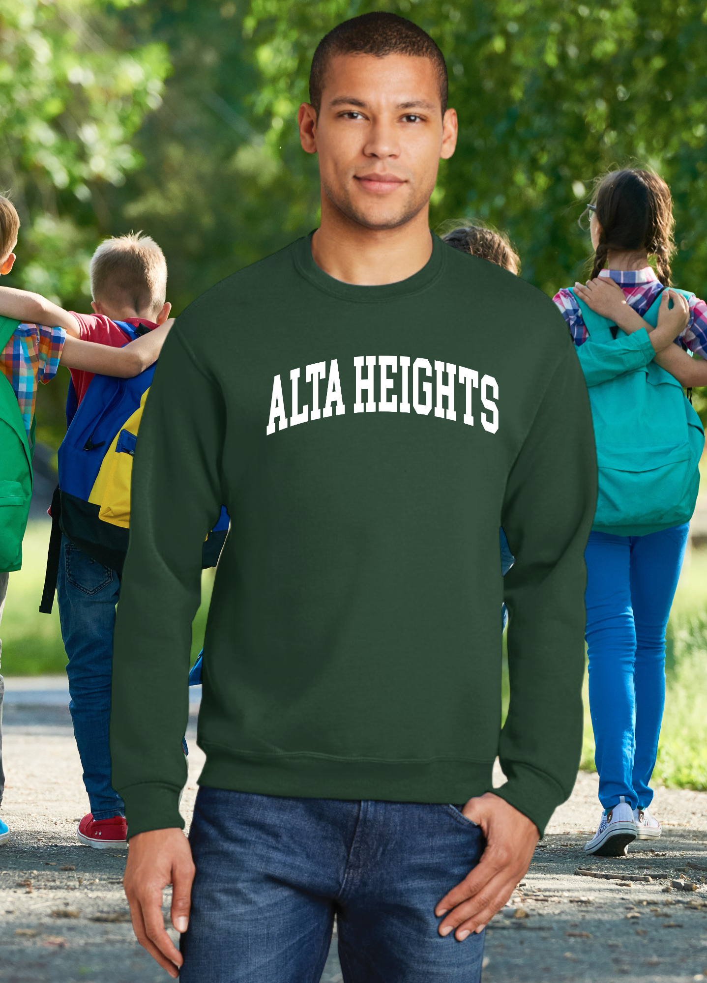 Alta Heights Adult Crewneck