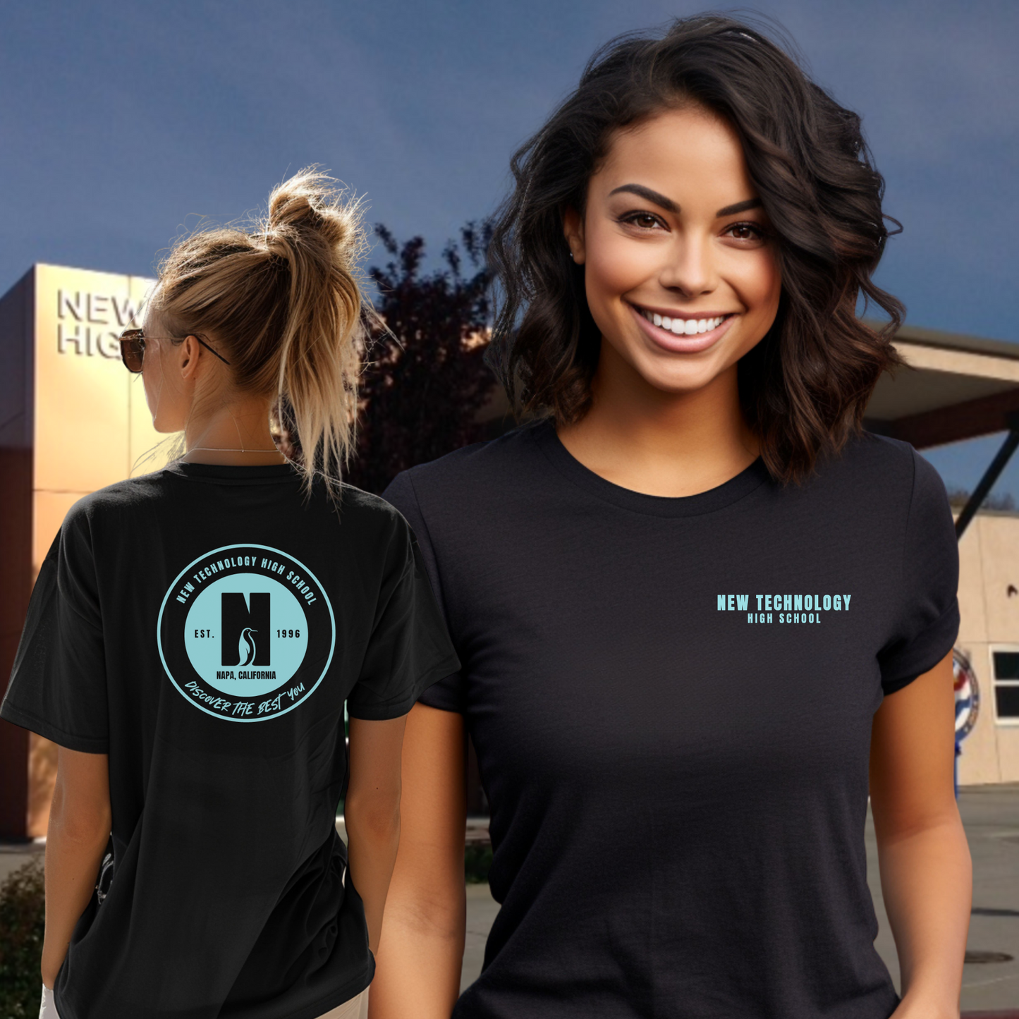 New Tech School Unisex Adult Tee