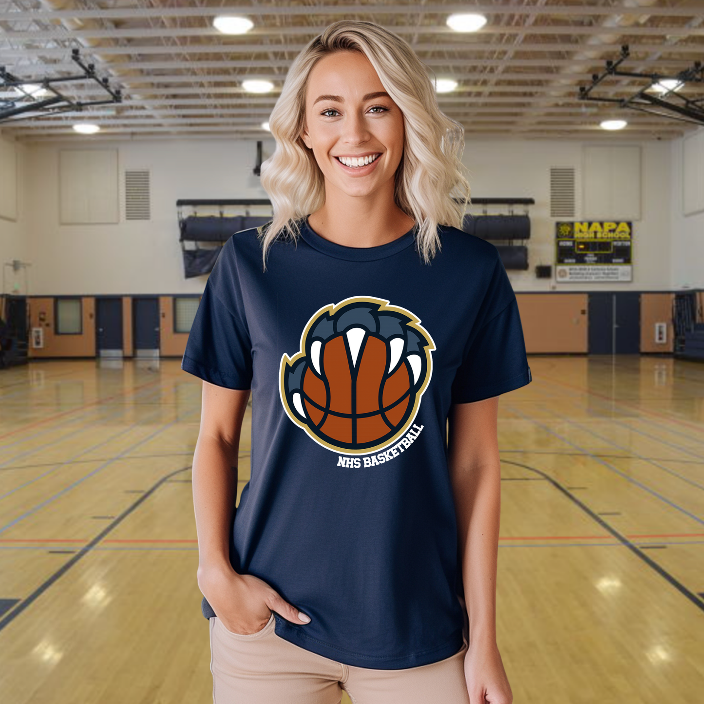 Unisex NHS Basketball Tee