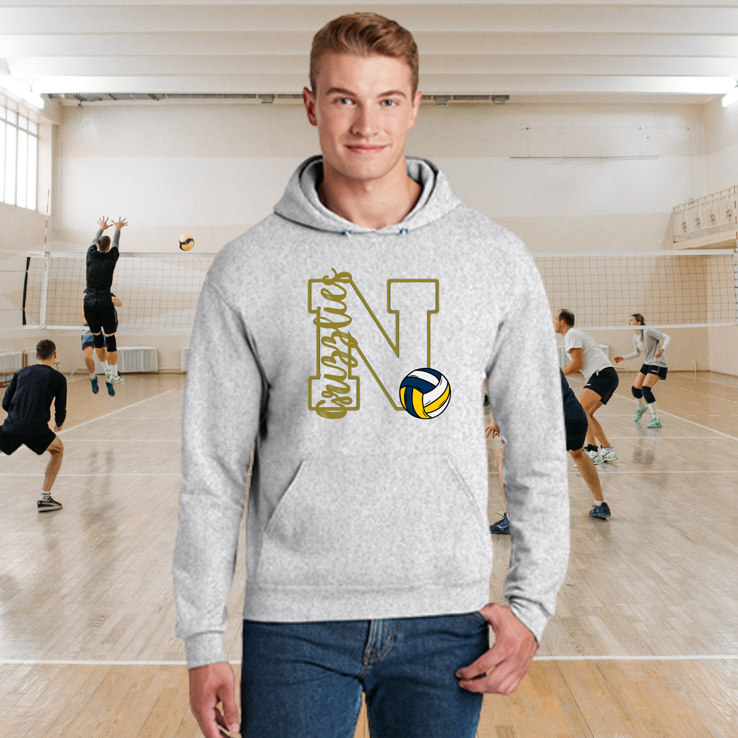 Grizzlies Volleyball Hoodie