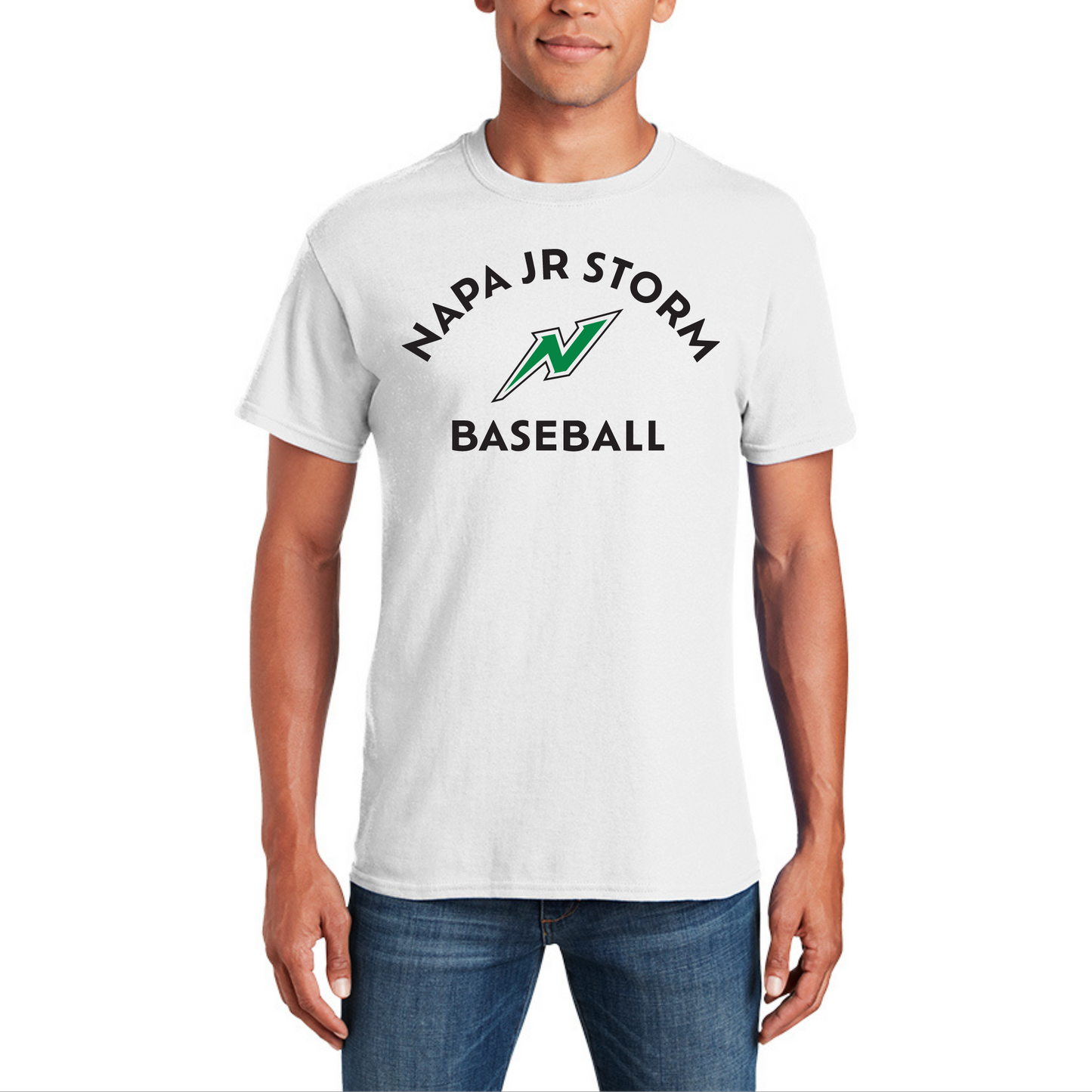 Napa Jr. Storm Baseball Unisex Short Sleeve Tee