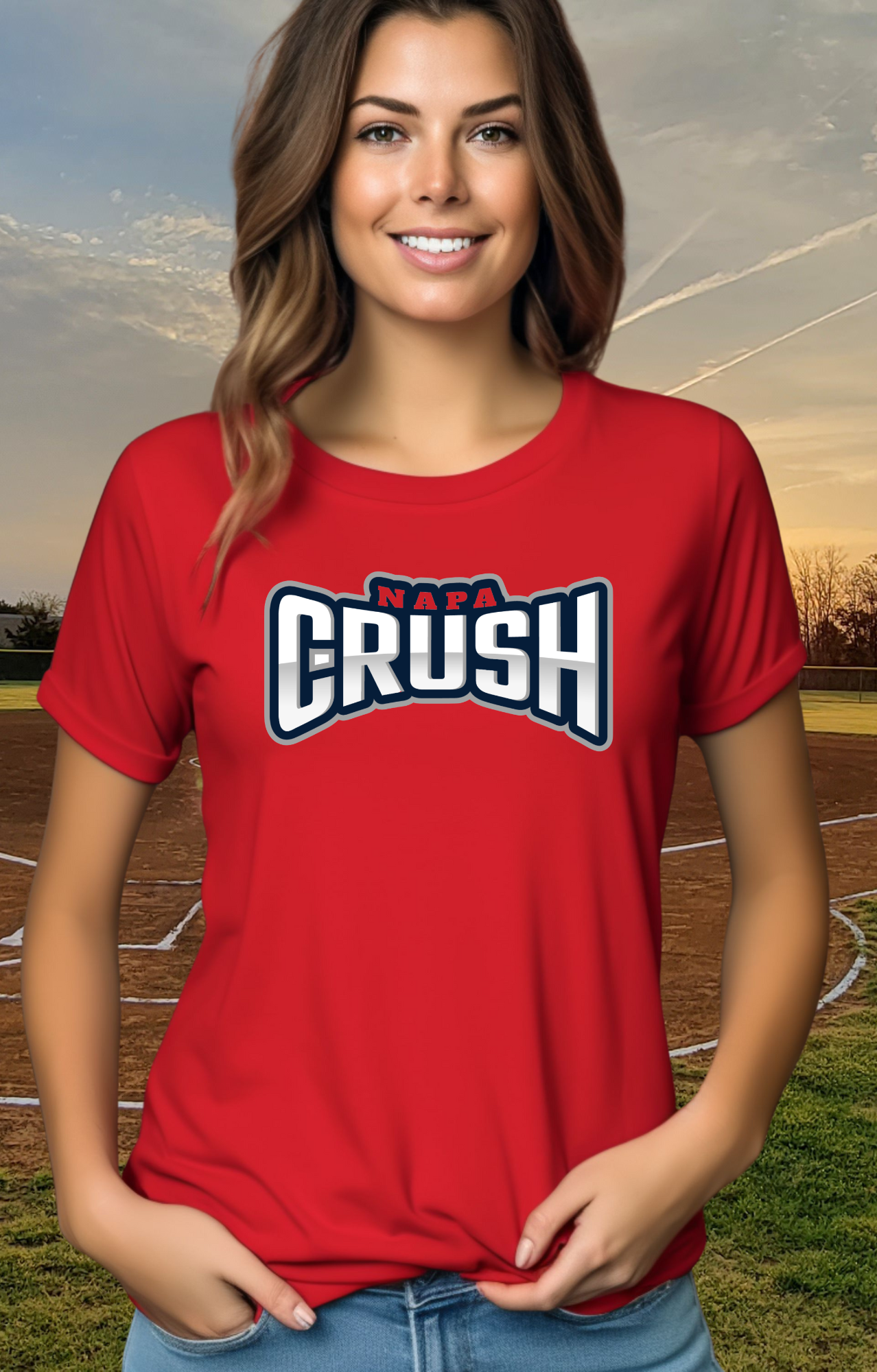 Napa Crush Unisex Adult Short Sleeve Tee