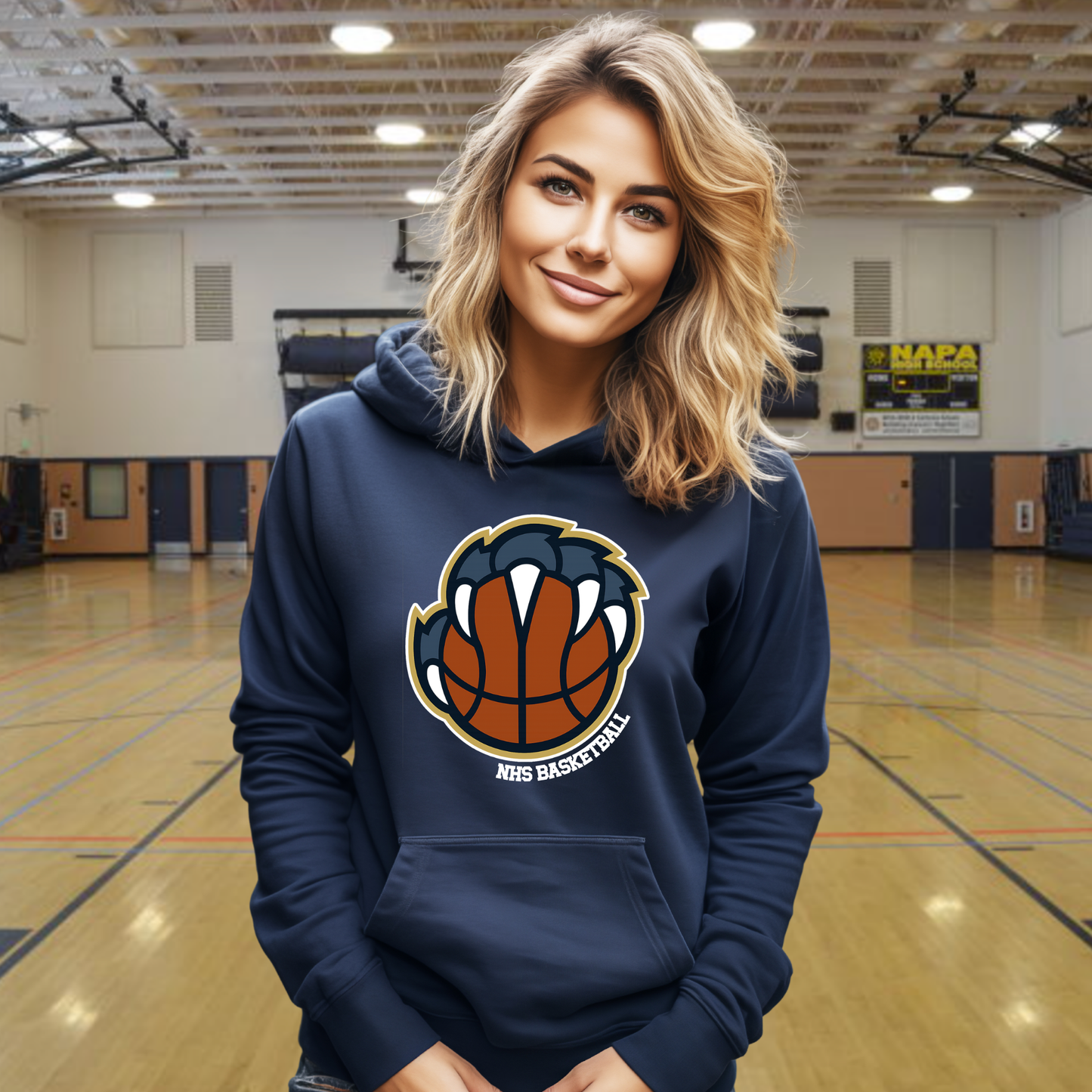 Unisex NHS Basketball Hoodie