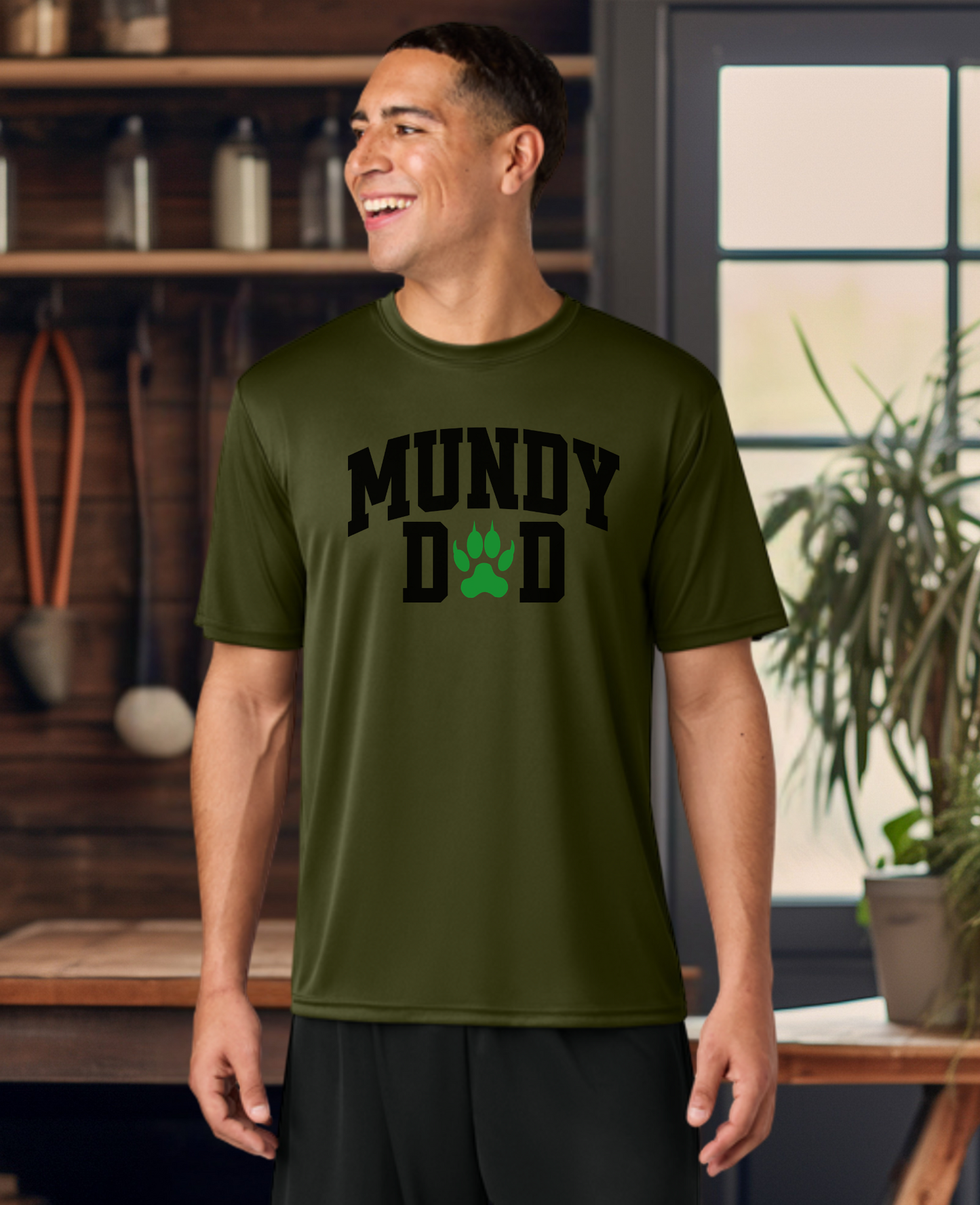 Mundy Dad Short Sleeve Athletic Tee