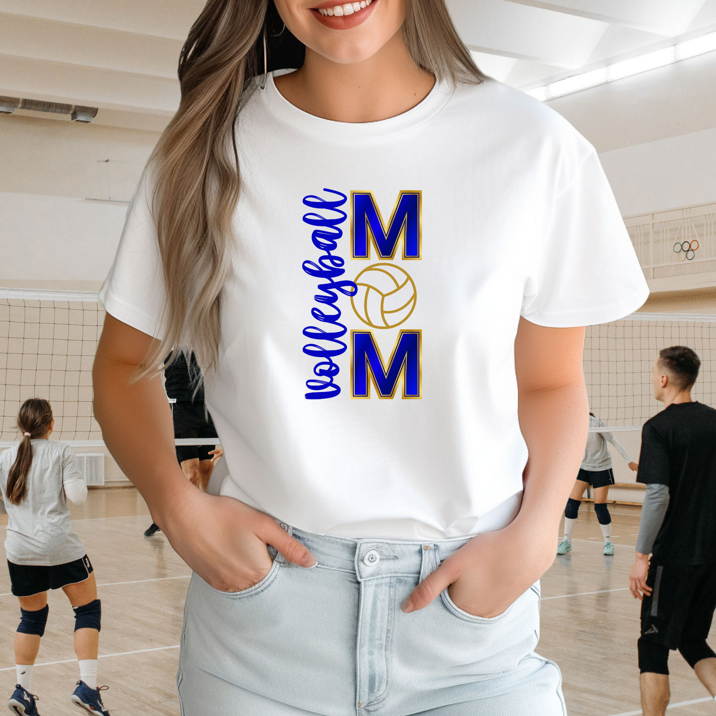 Volleyball Mom Ladies Tee