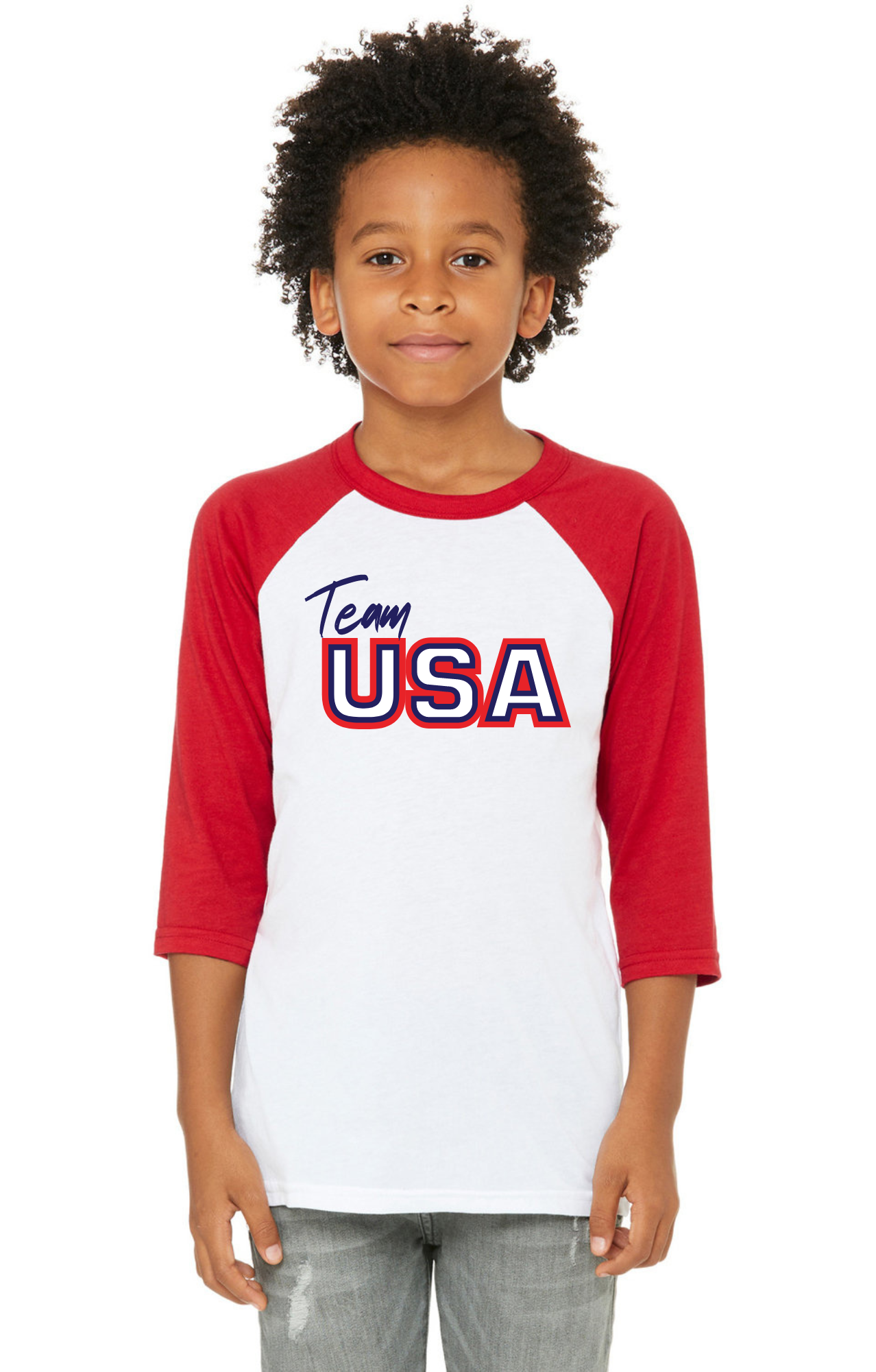 Team USA Youth Unisex Raglan