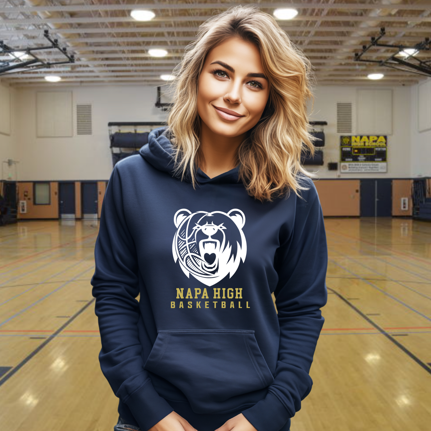Unisex Napa High Basketball Hoodie