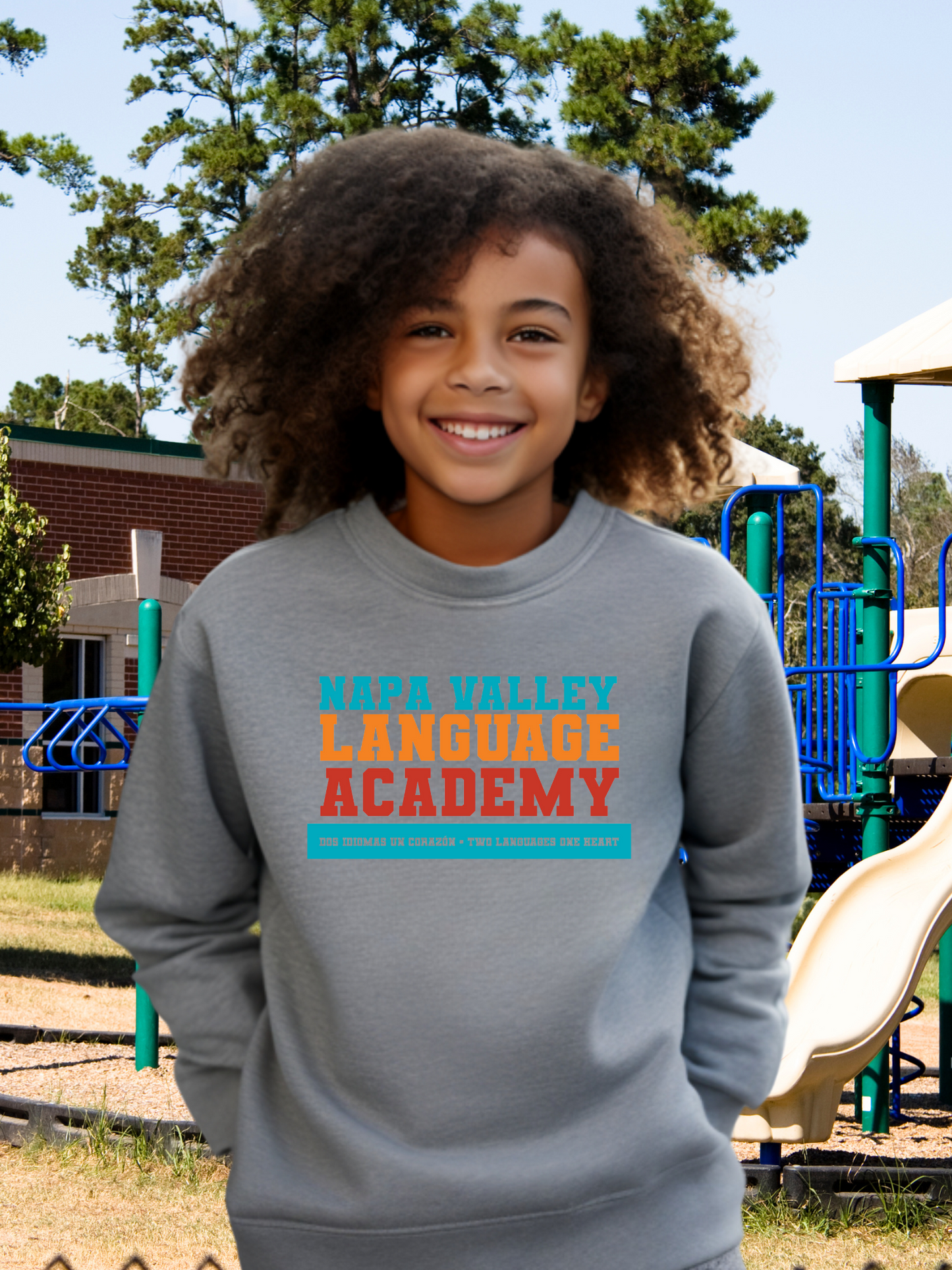 NVLA Dos Idiomas Youth Crewneck Pullover