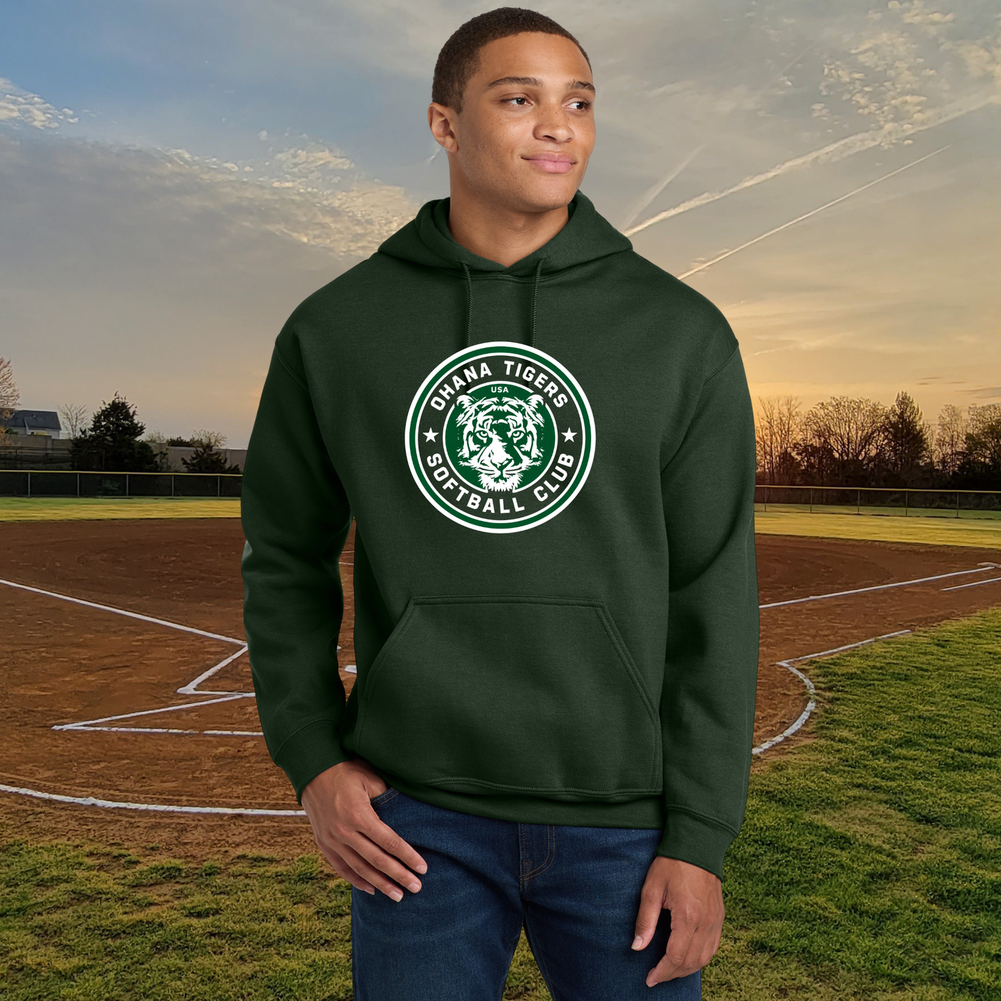 OT Softball Club Unisex Adult Hoodie