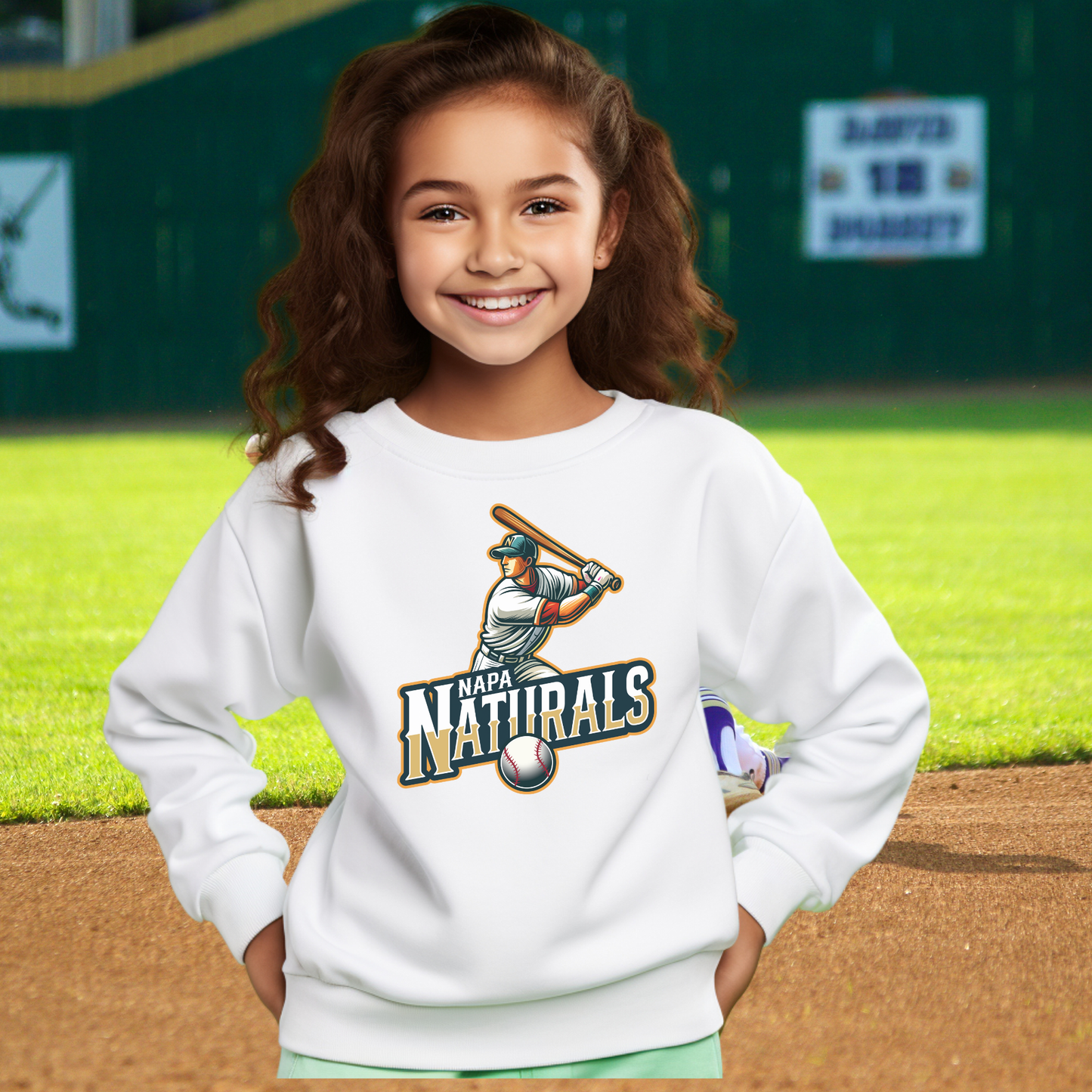 Napa Naturals Youth Crewneck Pullover