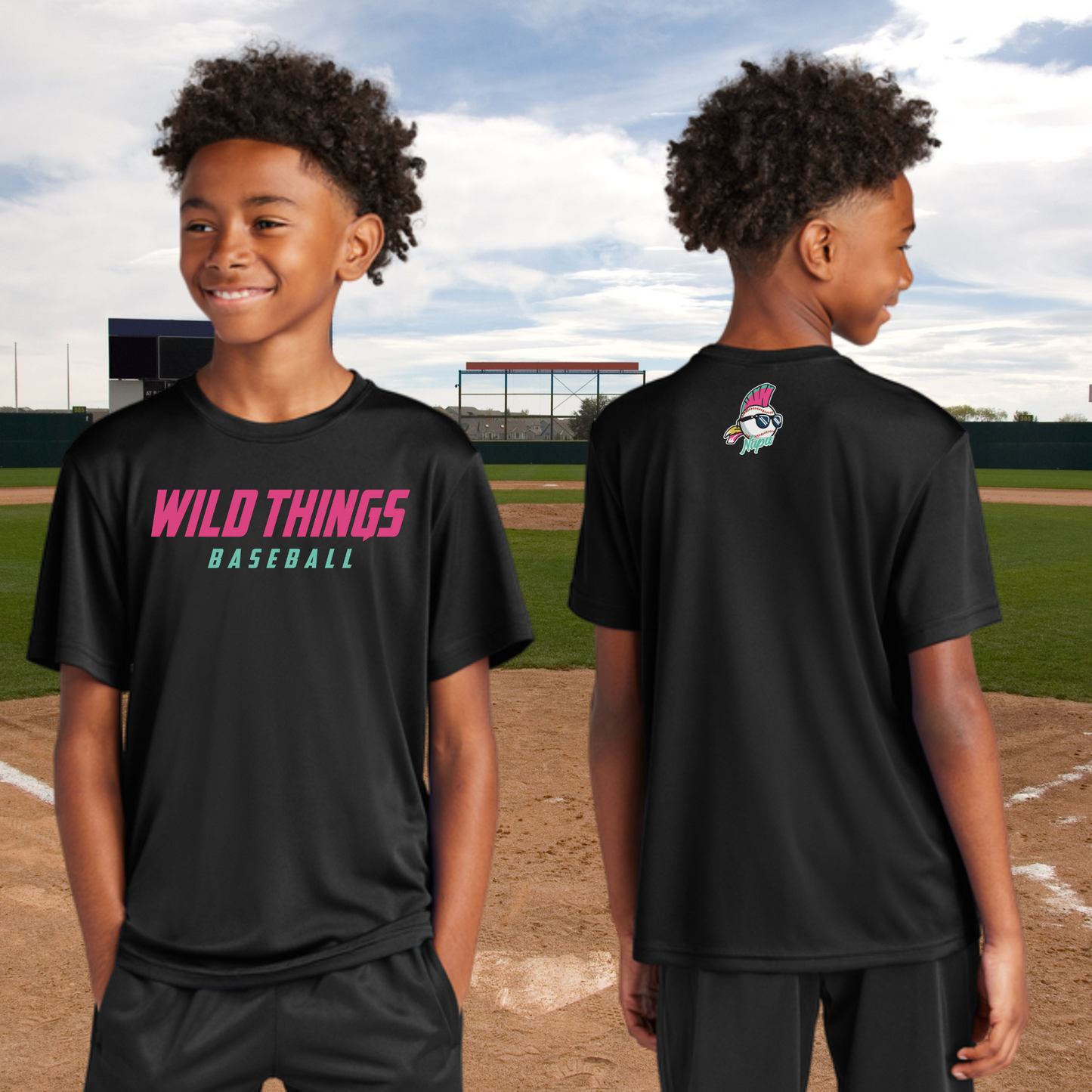 Wild Things Youth Athletic Tee
