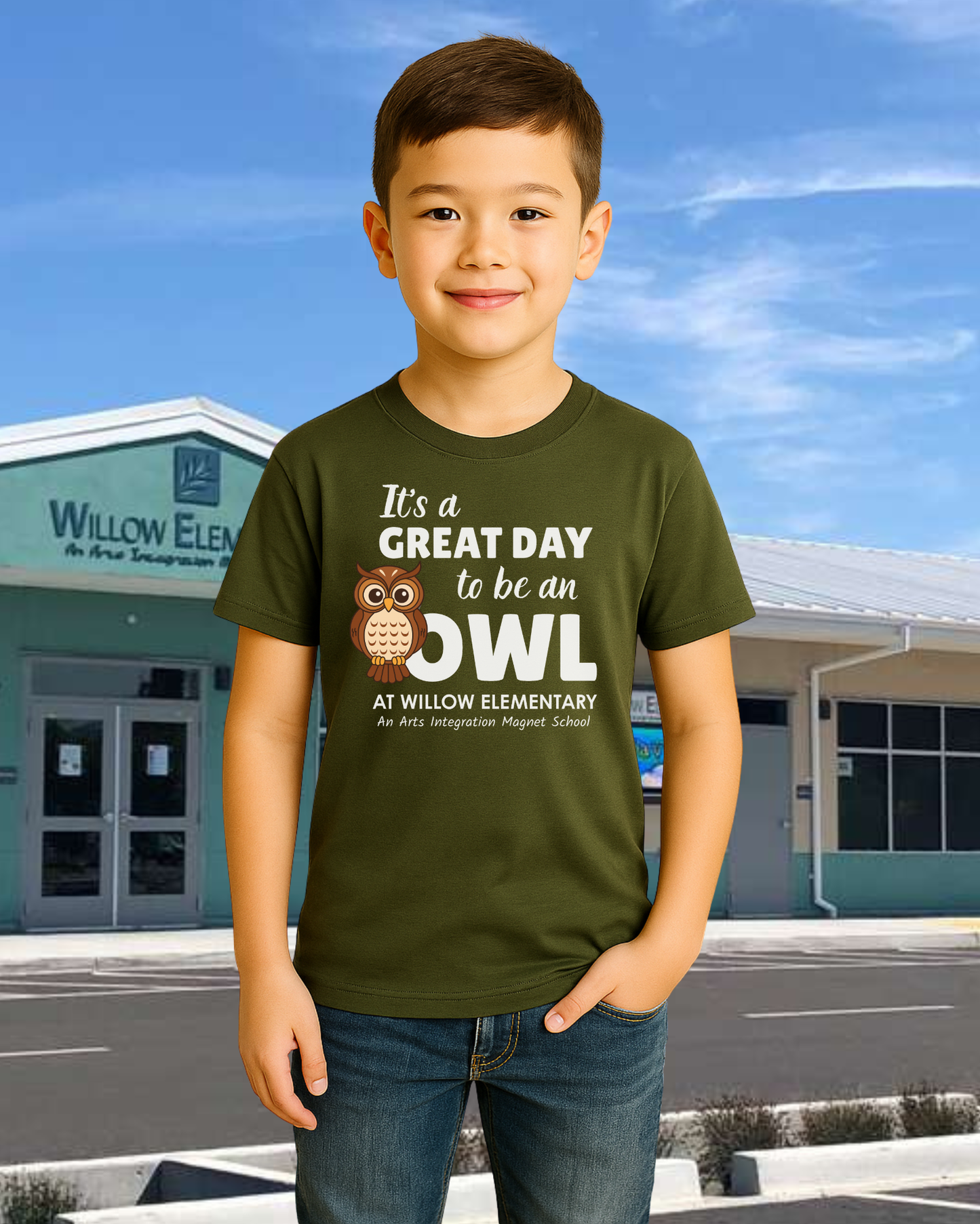 It's A Great Day To Be An Owl Youth Tee