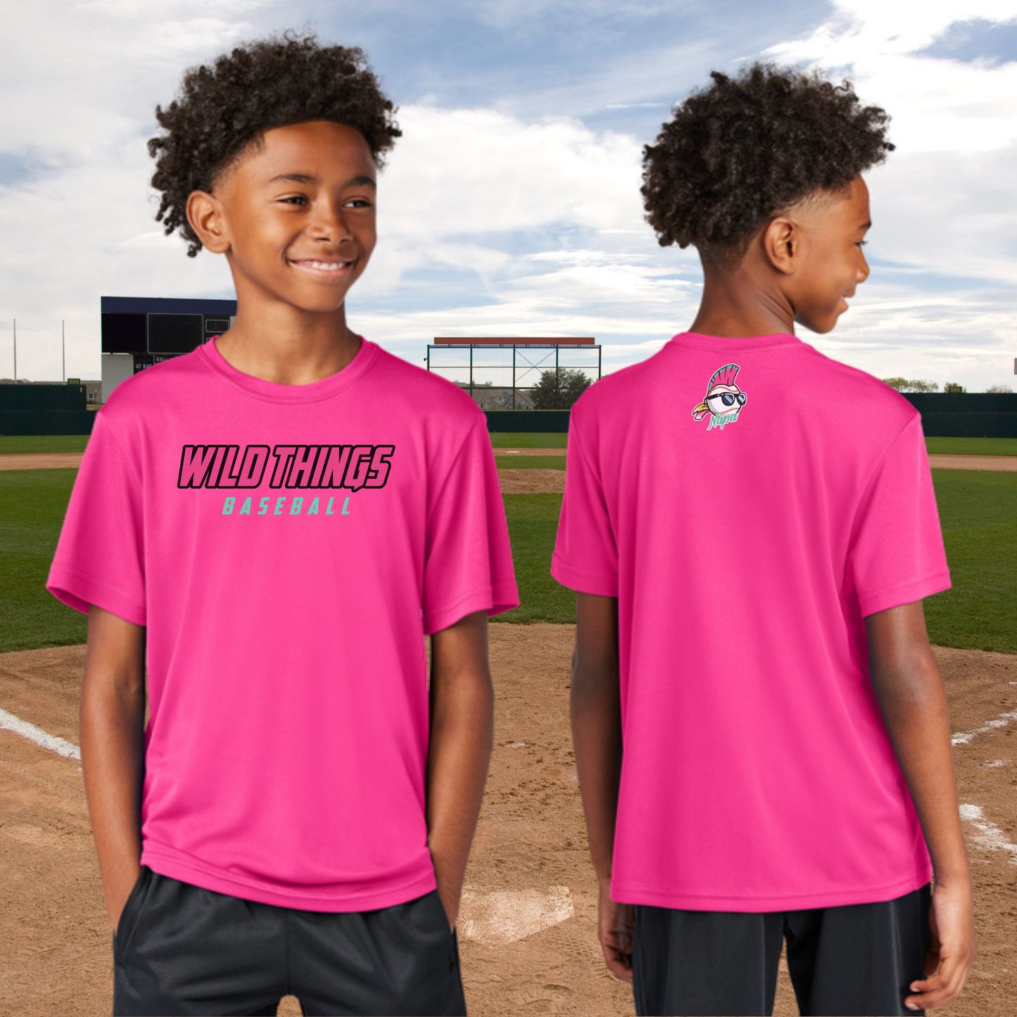 Wild Things Youth Athletic Tee
