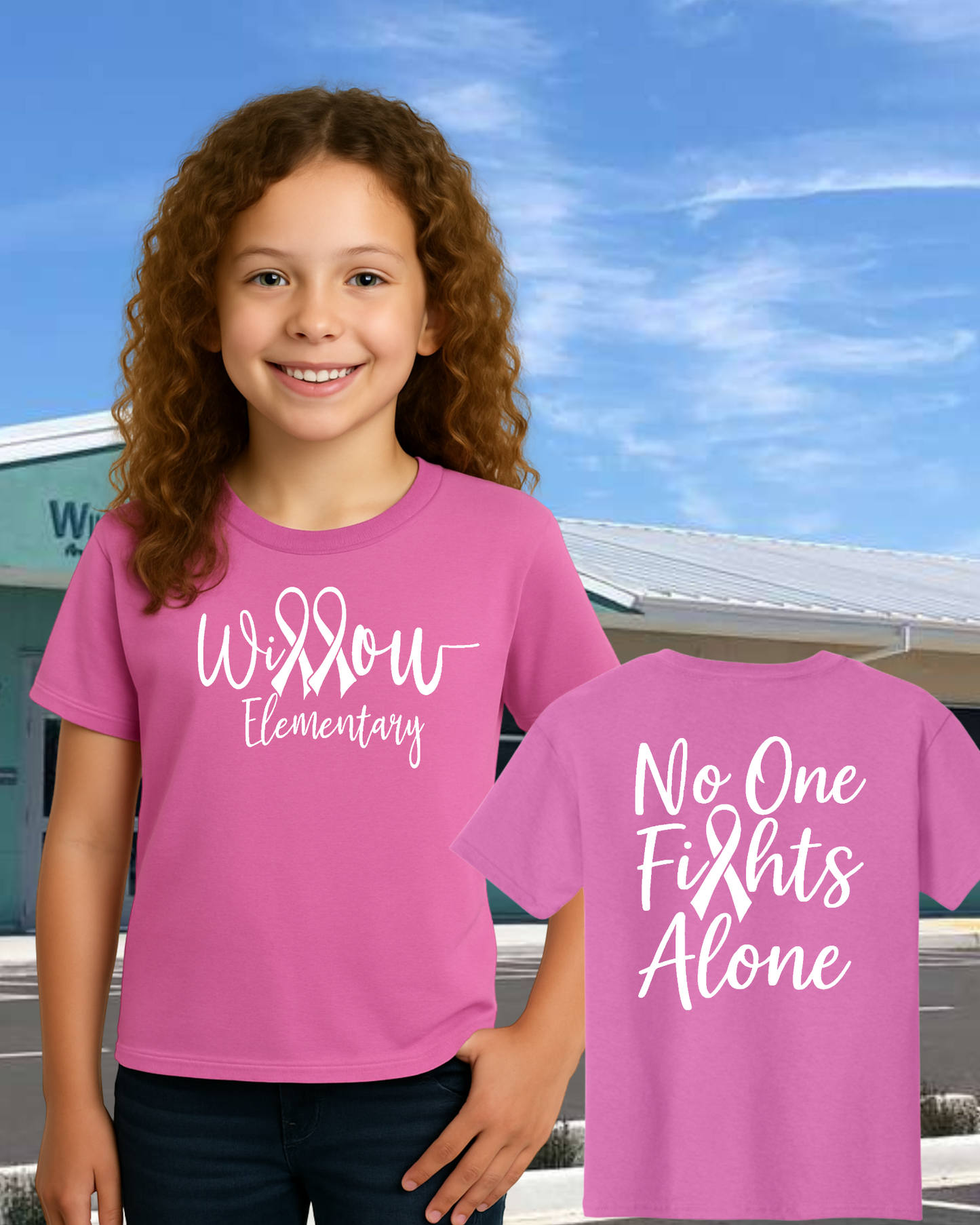No One Fights Alone Youth Tee