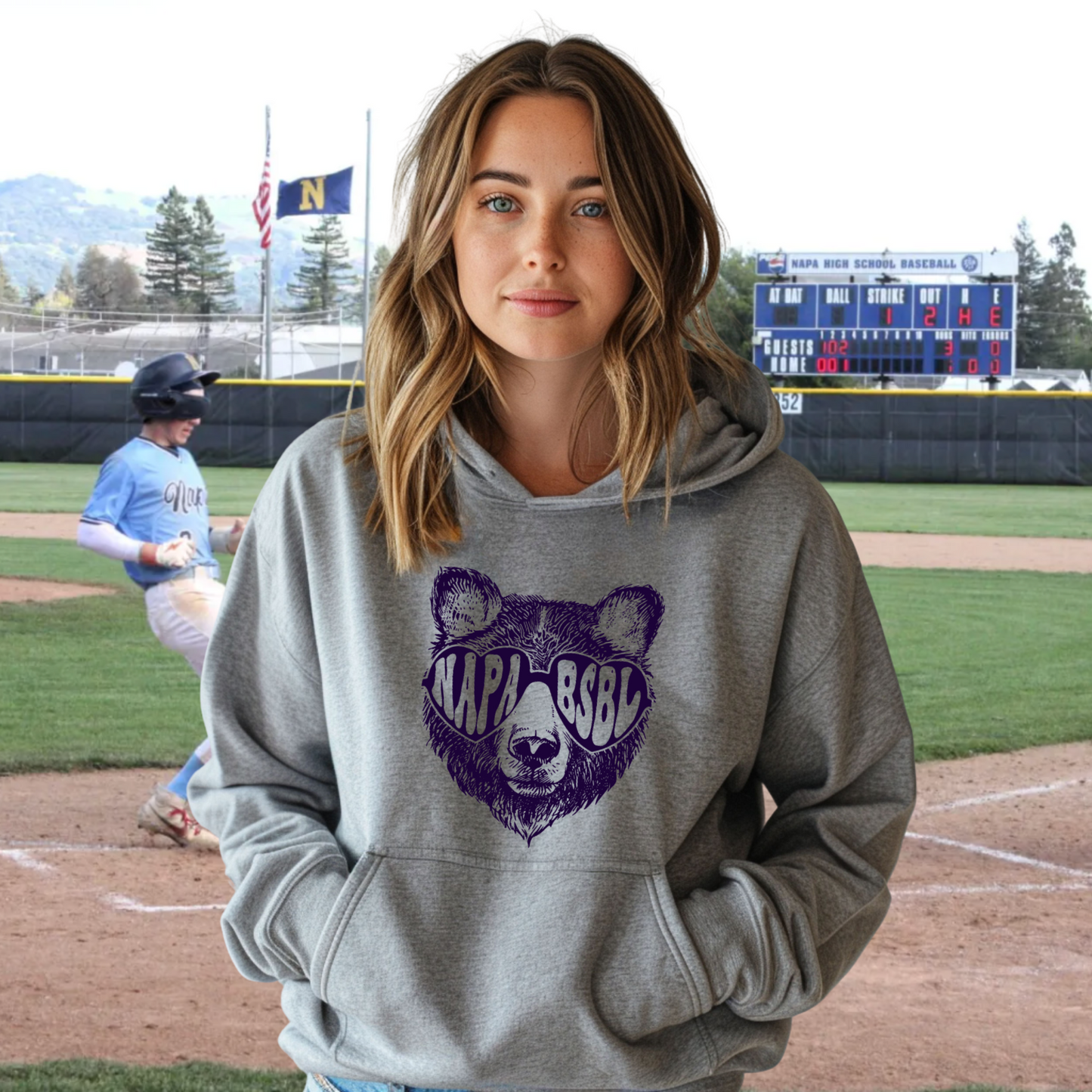 Grizzly Unisex Hoodie