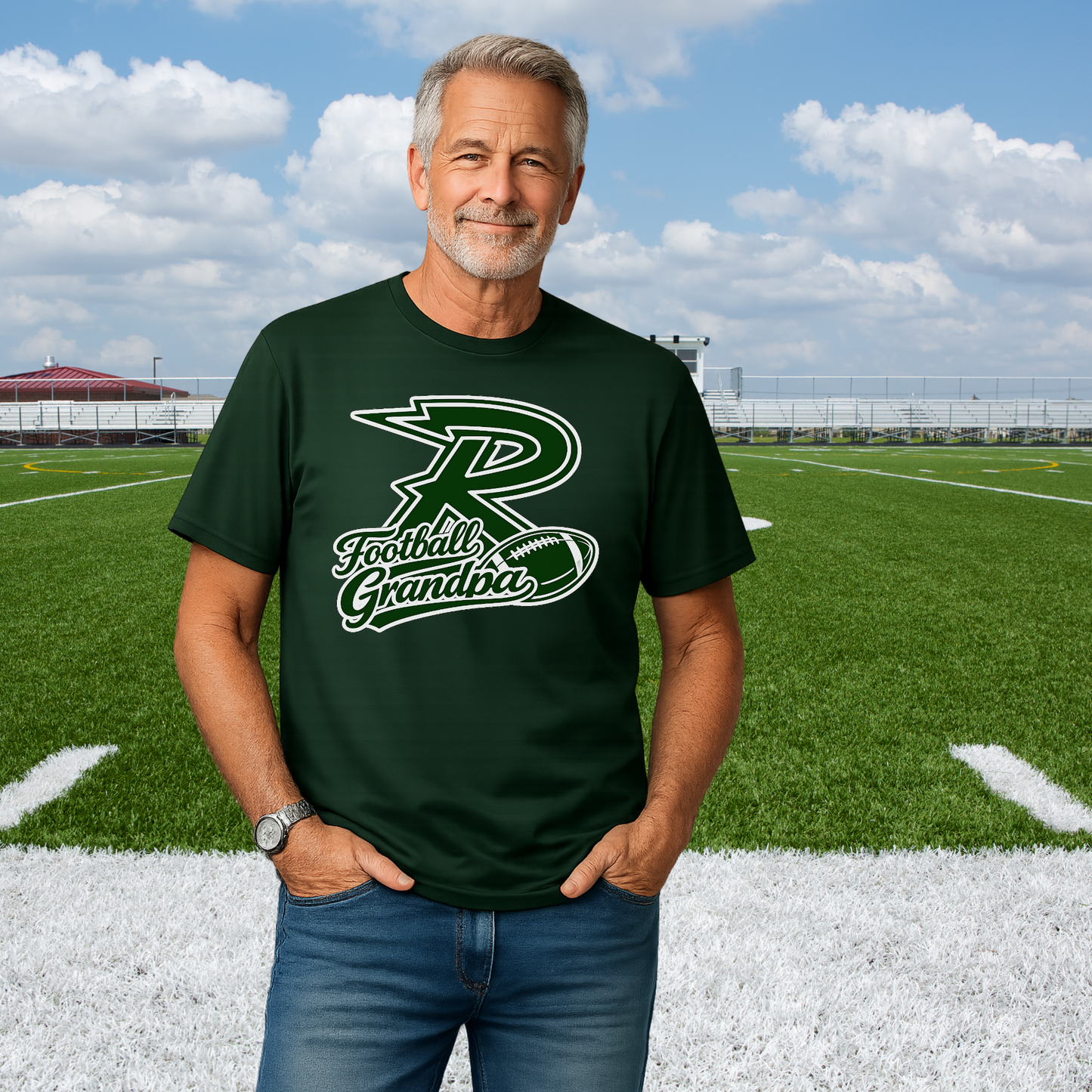 Rodriguez Football Grandpa Softstyle Unisex Tee