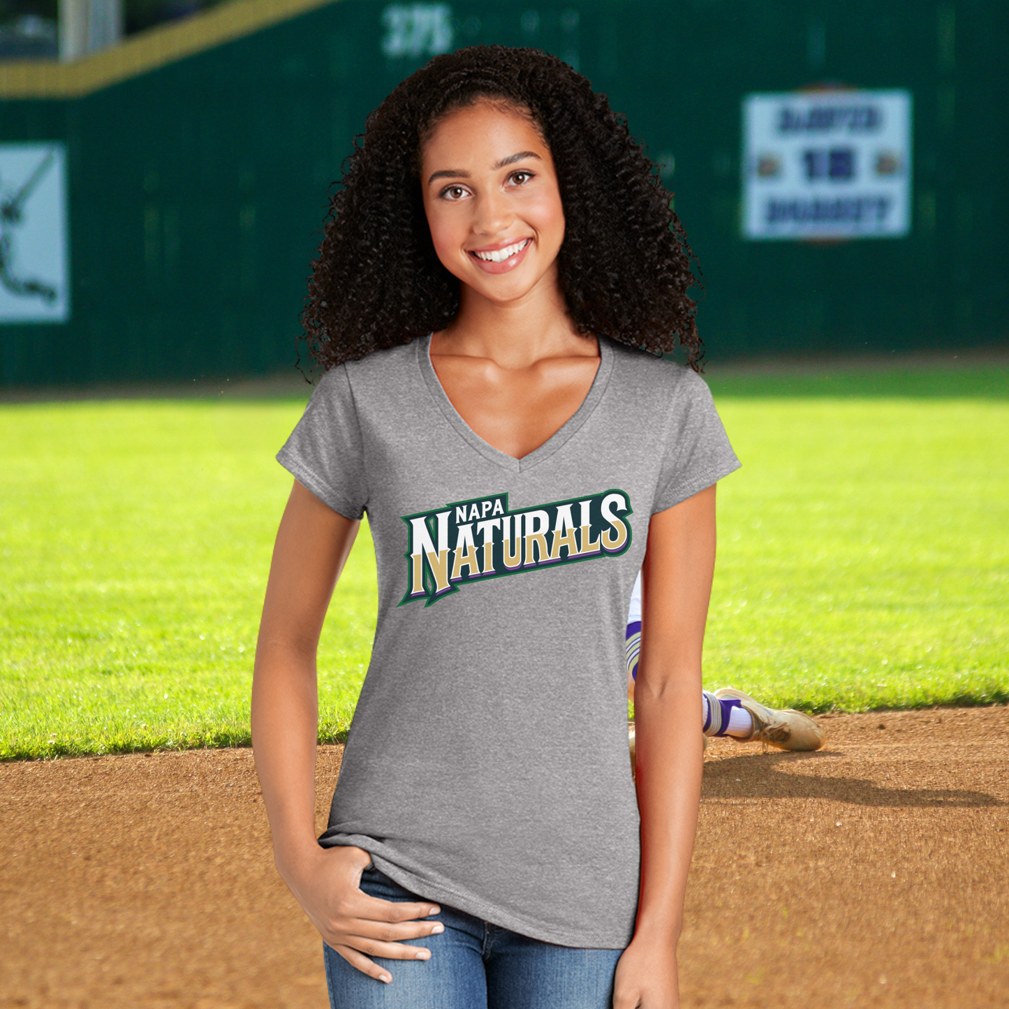 Napa Naturals Ladies V-Neck Tee