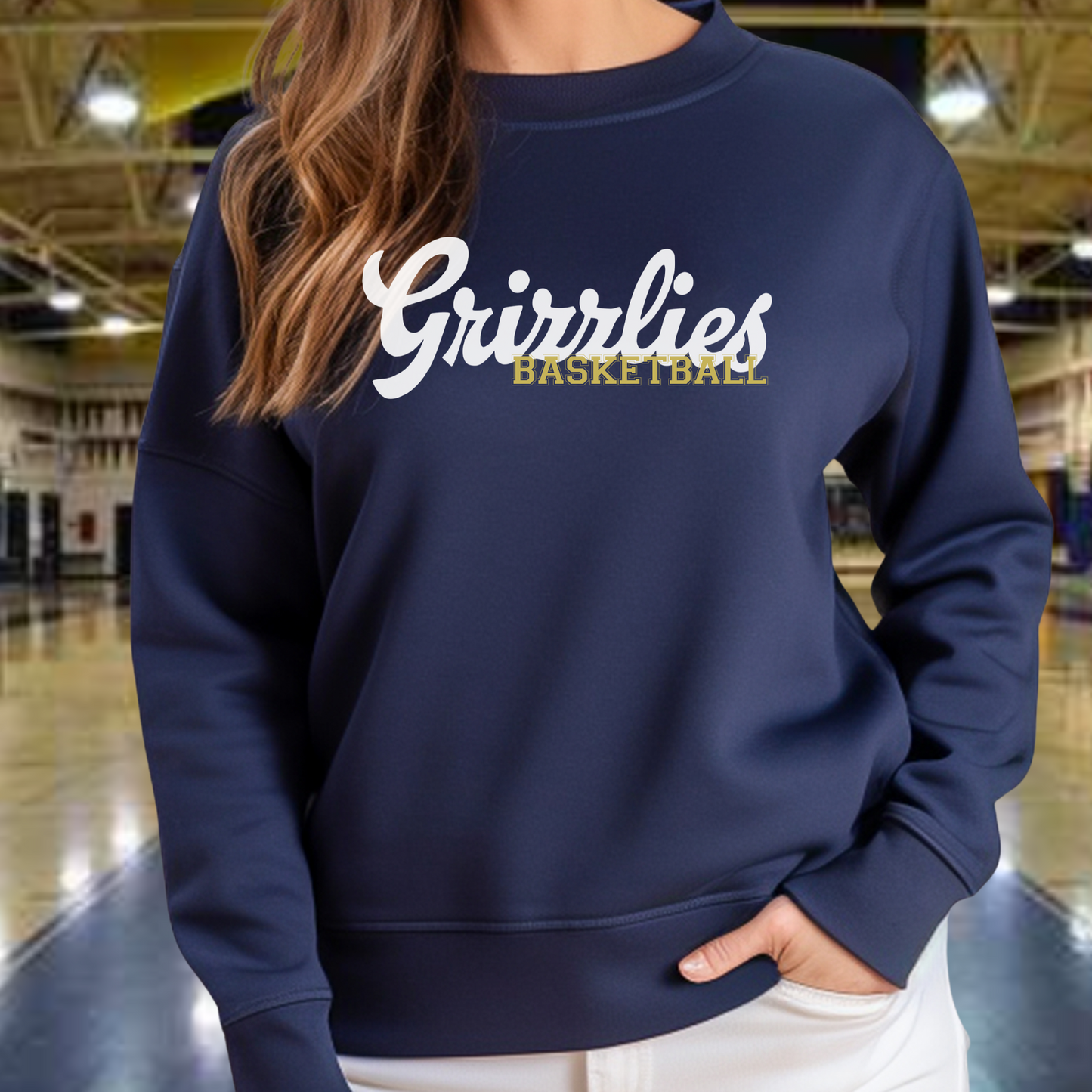 Grizzlies Crewneck Pullover