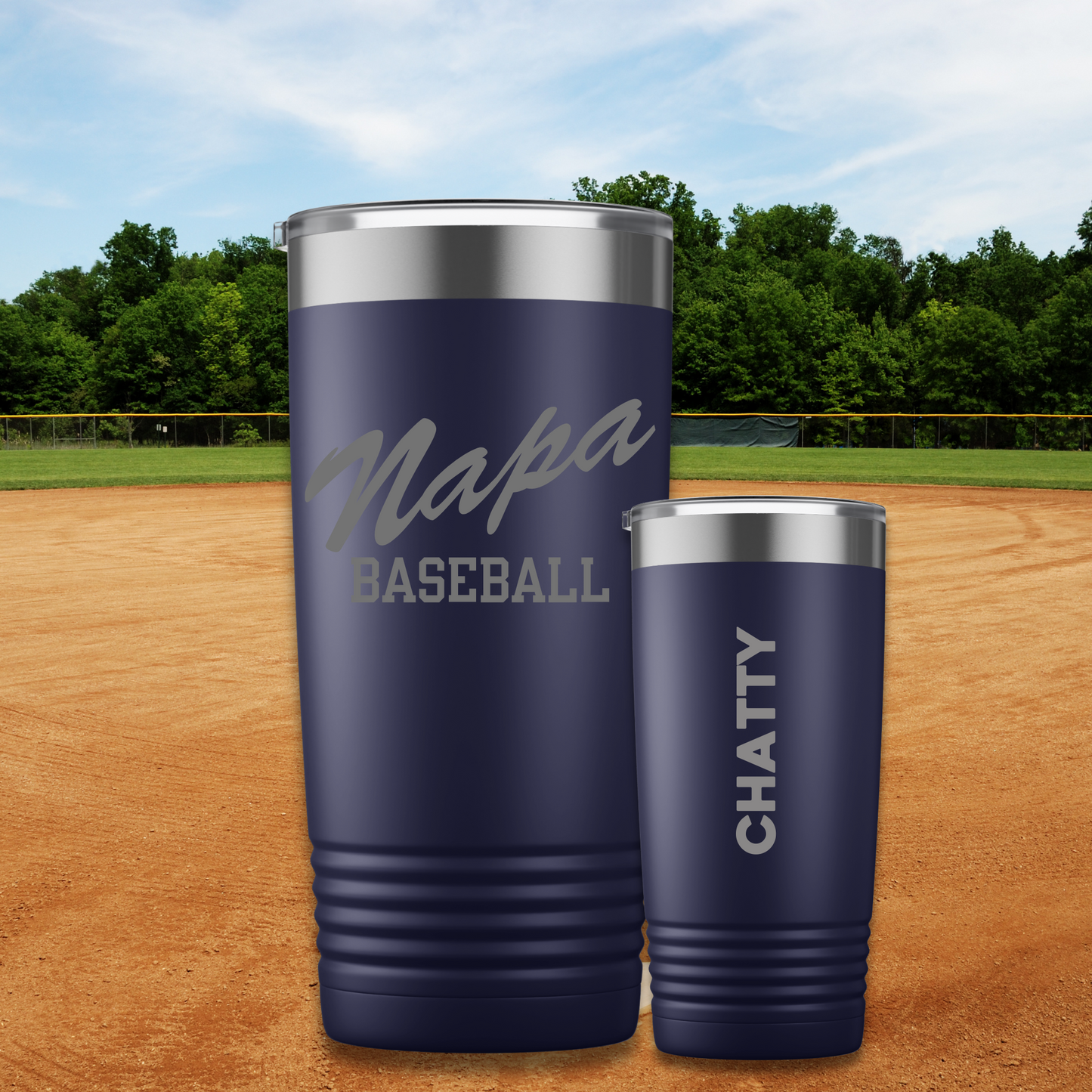 Napa High Baseball 20 Oz. Insulated & Laser Engraved Tumbler
