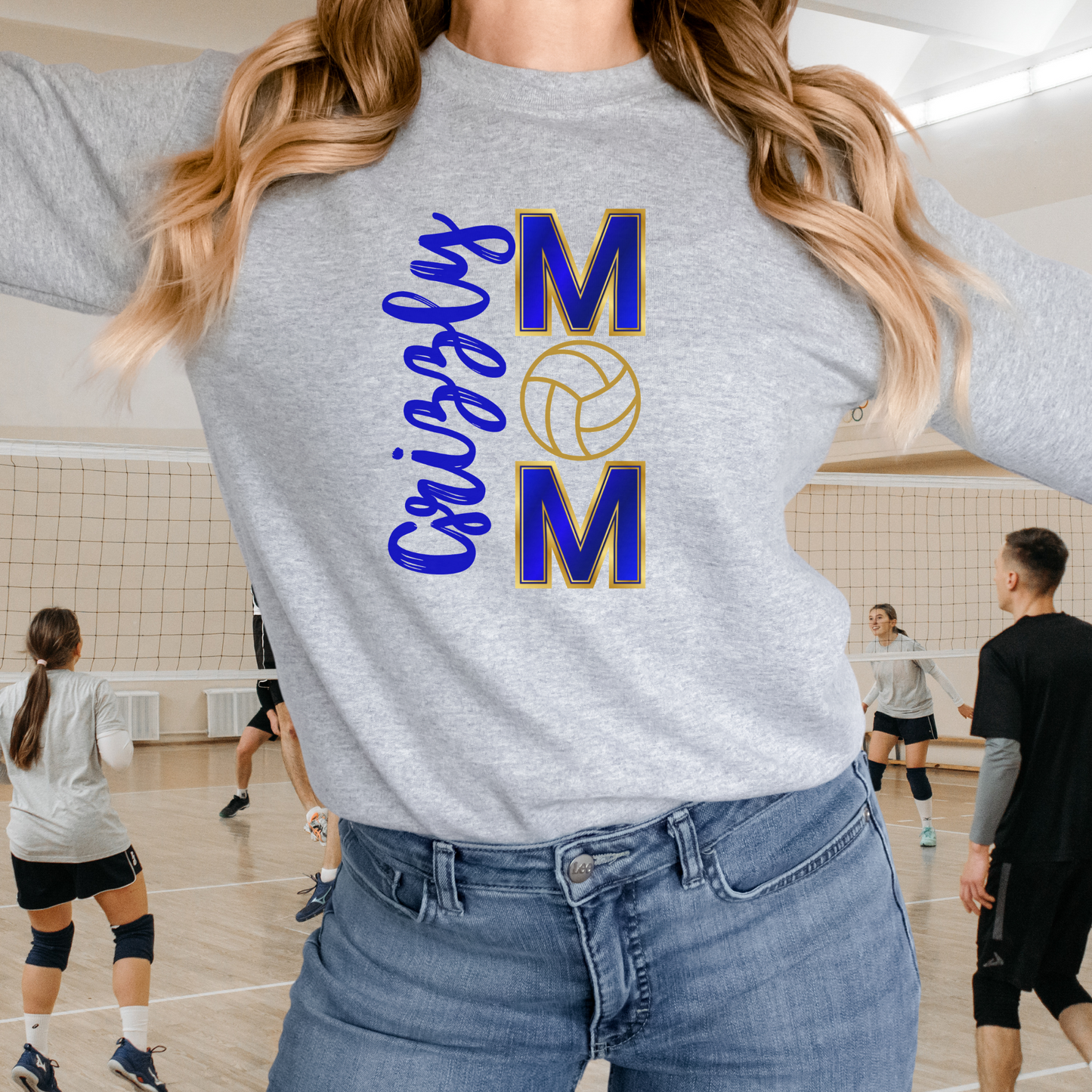 Grizzly Mom Crewneck