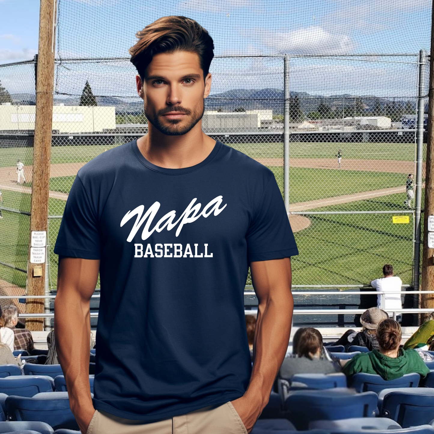 Napa Baseball Unisex Tee