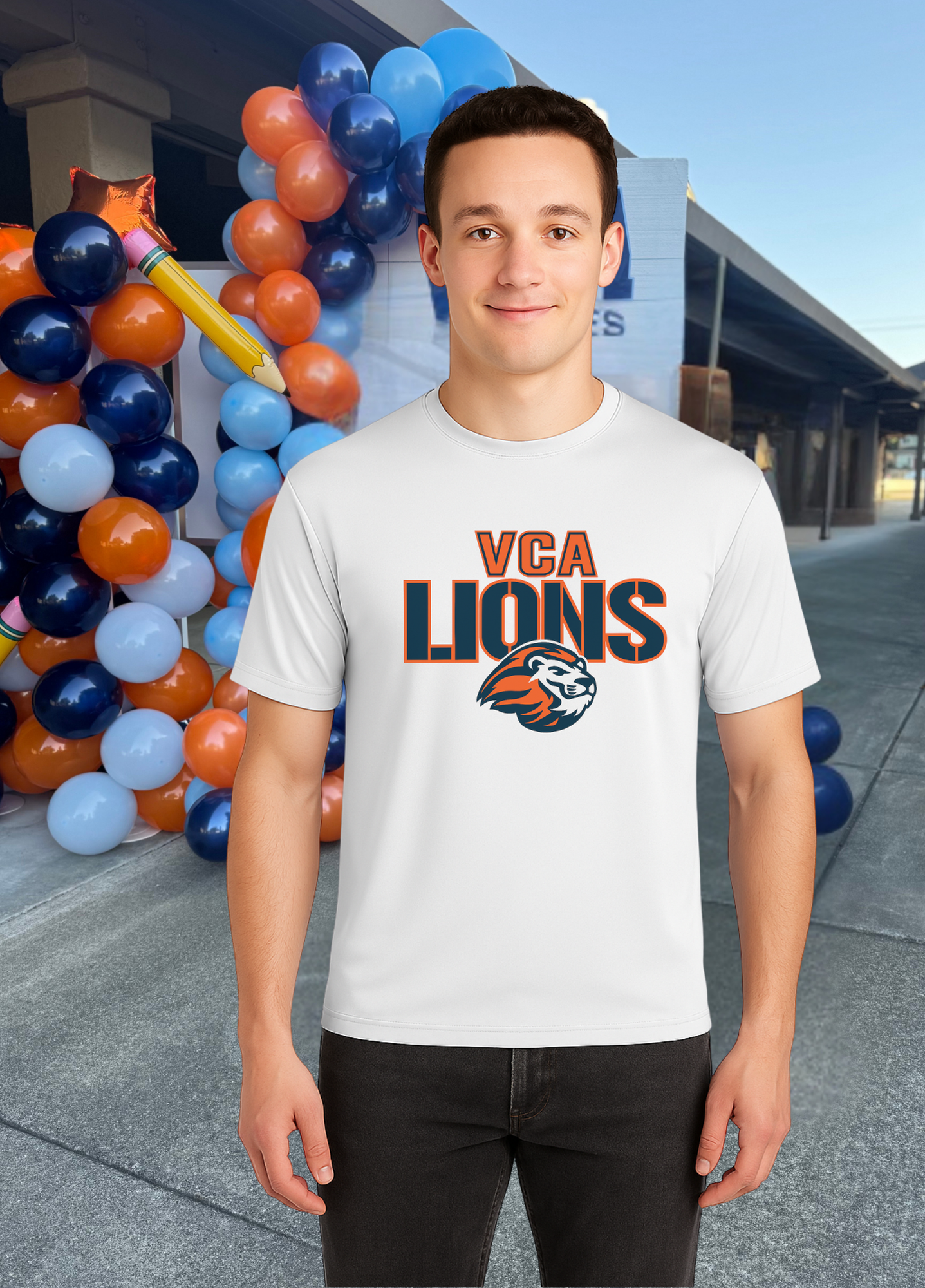 Unisex VCA Lions Head Tee