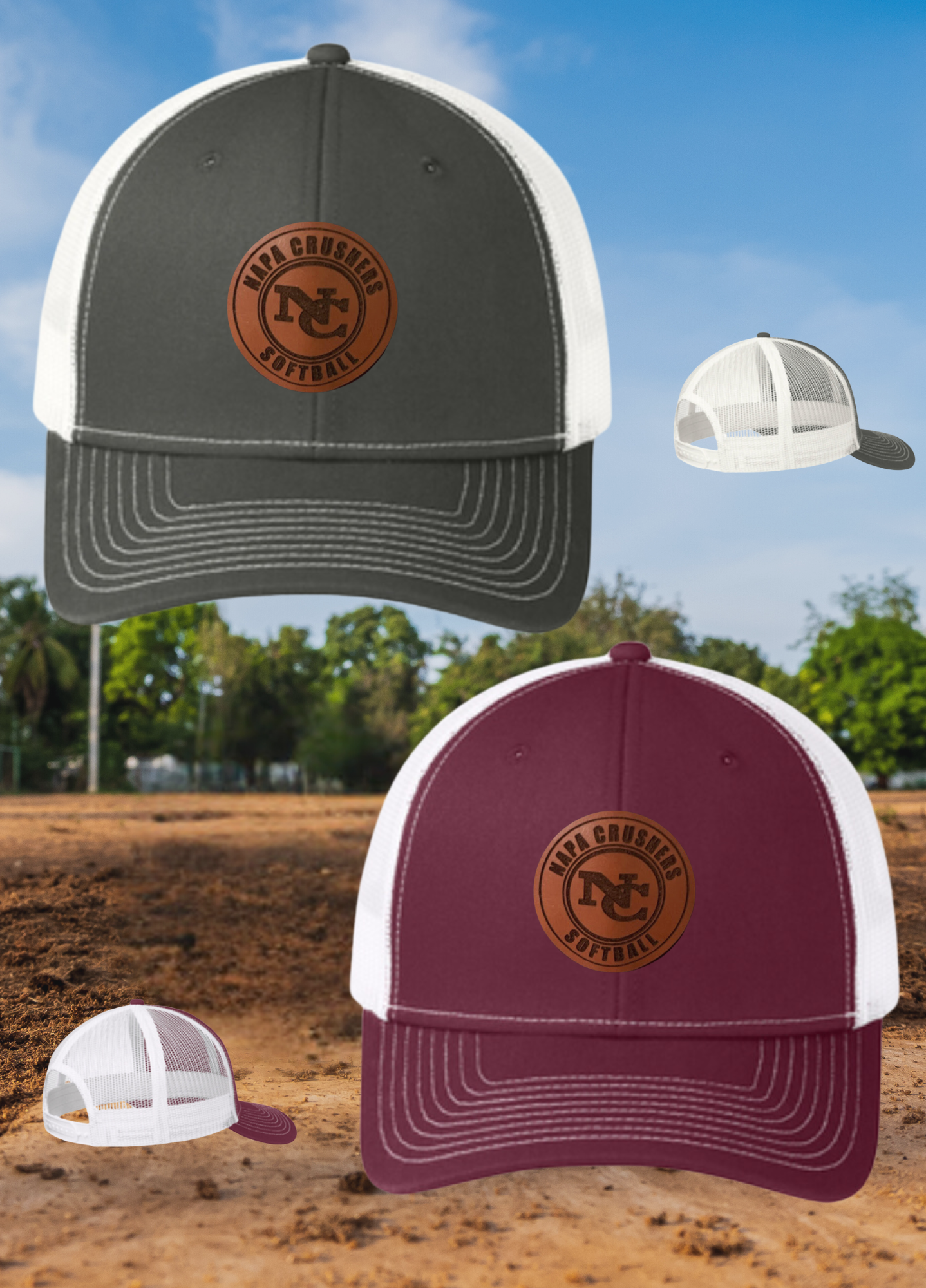 Napa Crushers Snapback & Leather Patch