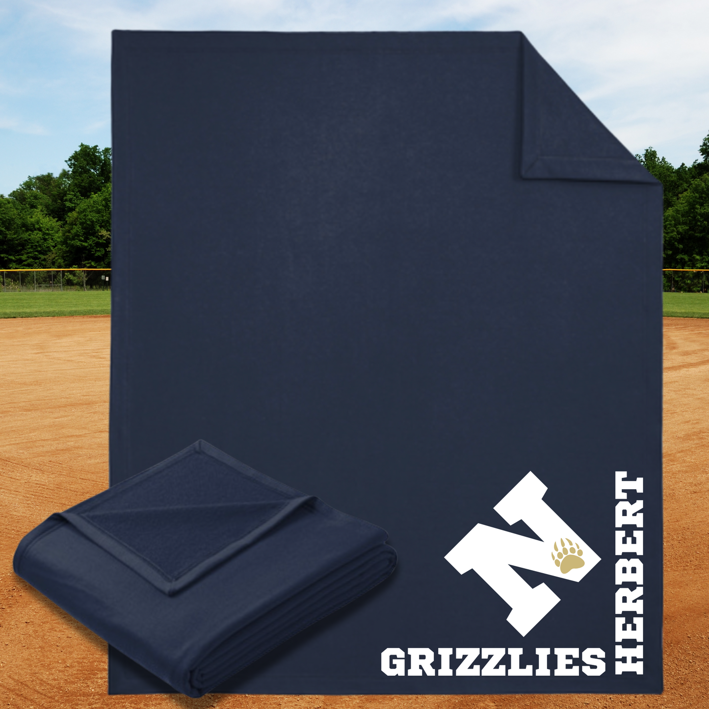 Napa Baseball Stadium Blanket