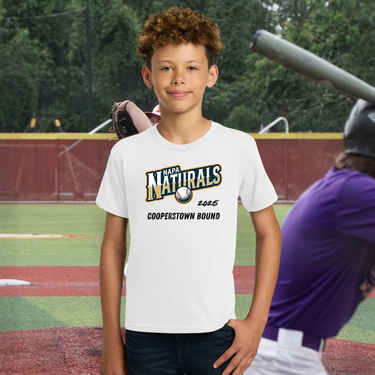 Cooperstown Bound Youth Athletic Tee