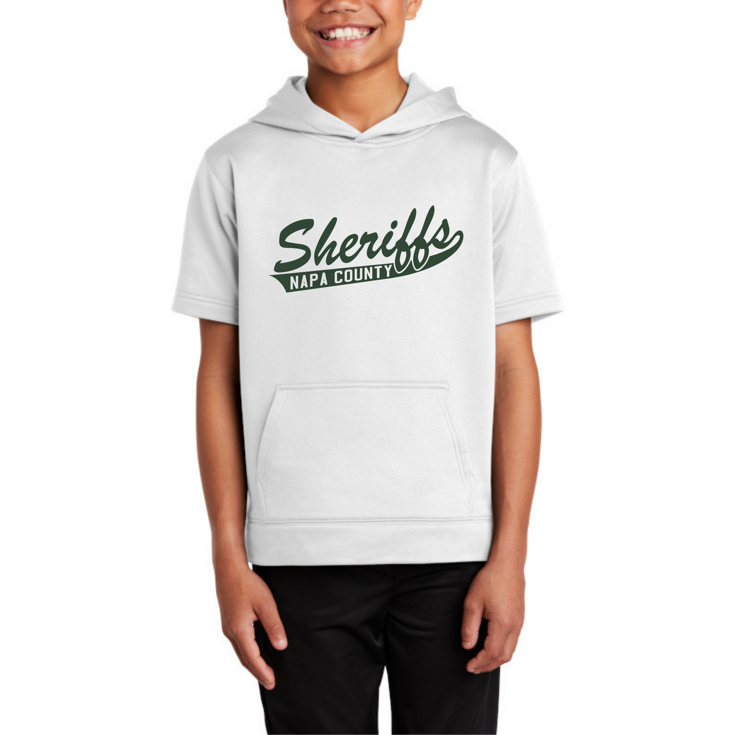Youth Sherrifs Short Sleeve Hoodie