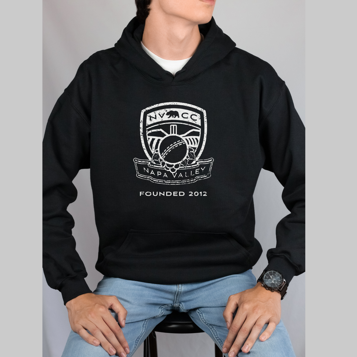 Distressed NVCC Hoodie