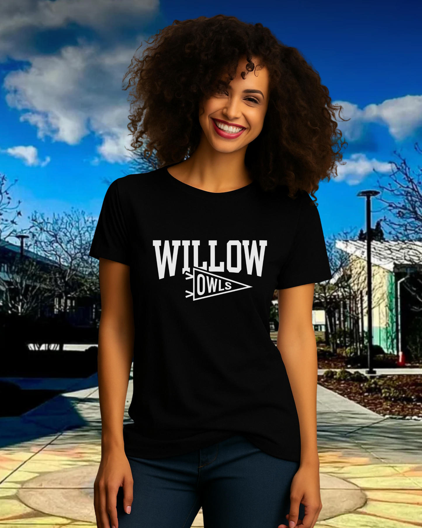 Willow Pennant Ladies Tee