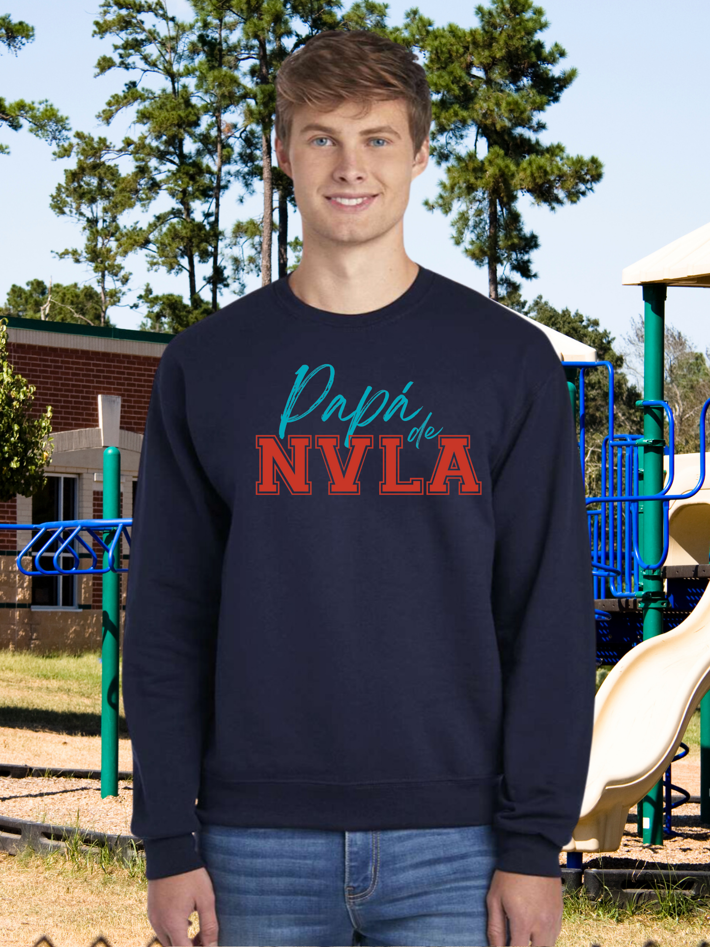 Papá de NVLA Crewneck Pullover