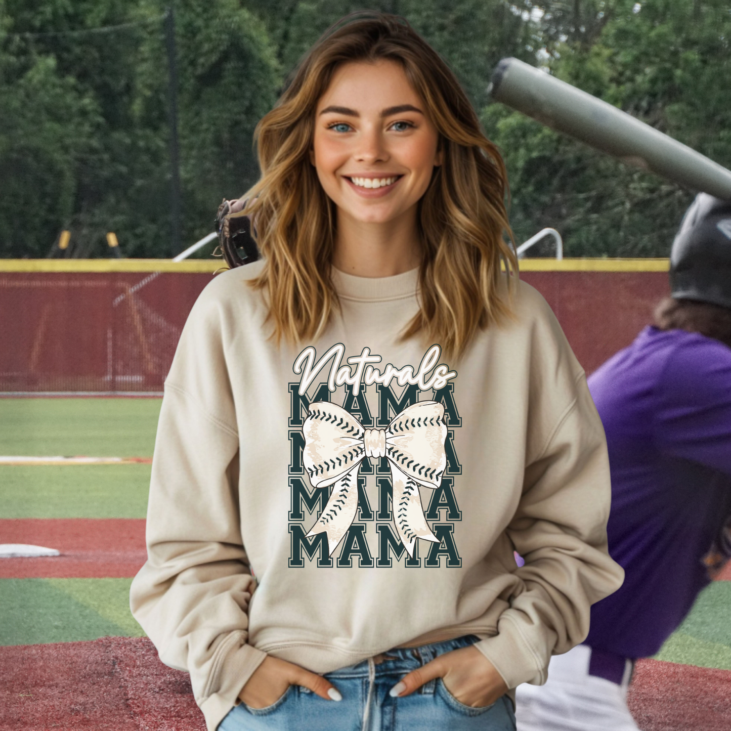 Naturals Mama Crewneck Sweatshirt