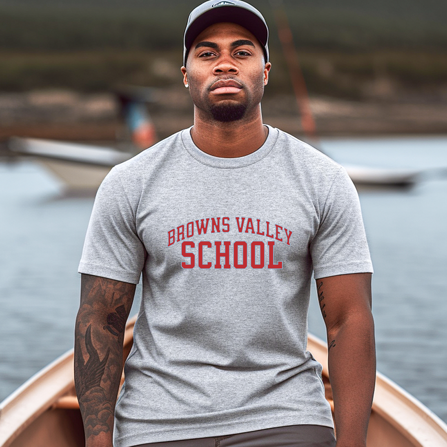 Adult Browns Valley School Tee