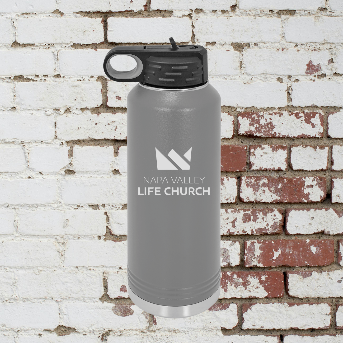 Napa Valley Life Church 40oz. Insulated Water Bottle