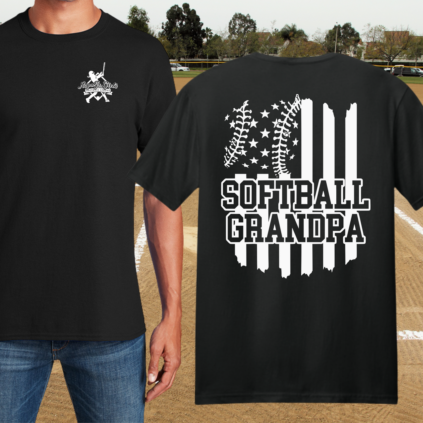 Softball Grandpa Tee
